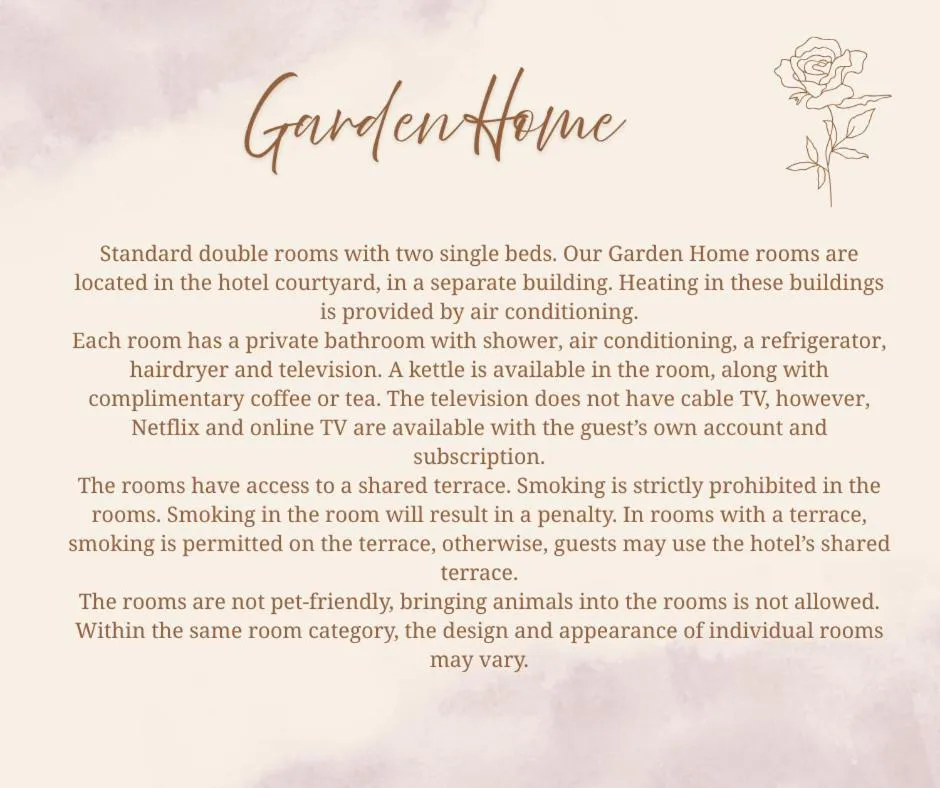 Text overlay in Le Rose Suites & Park Hotel