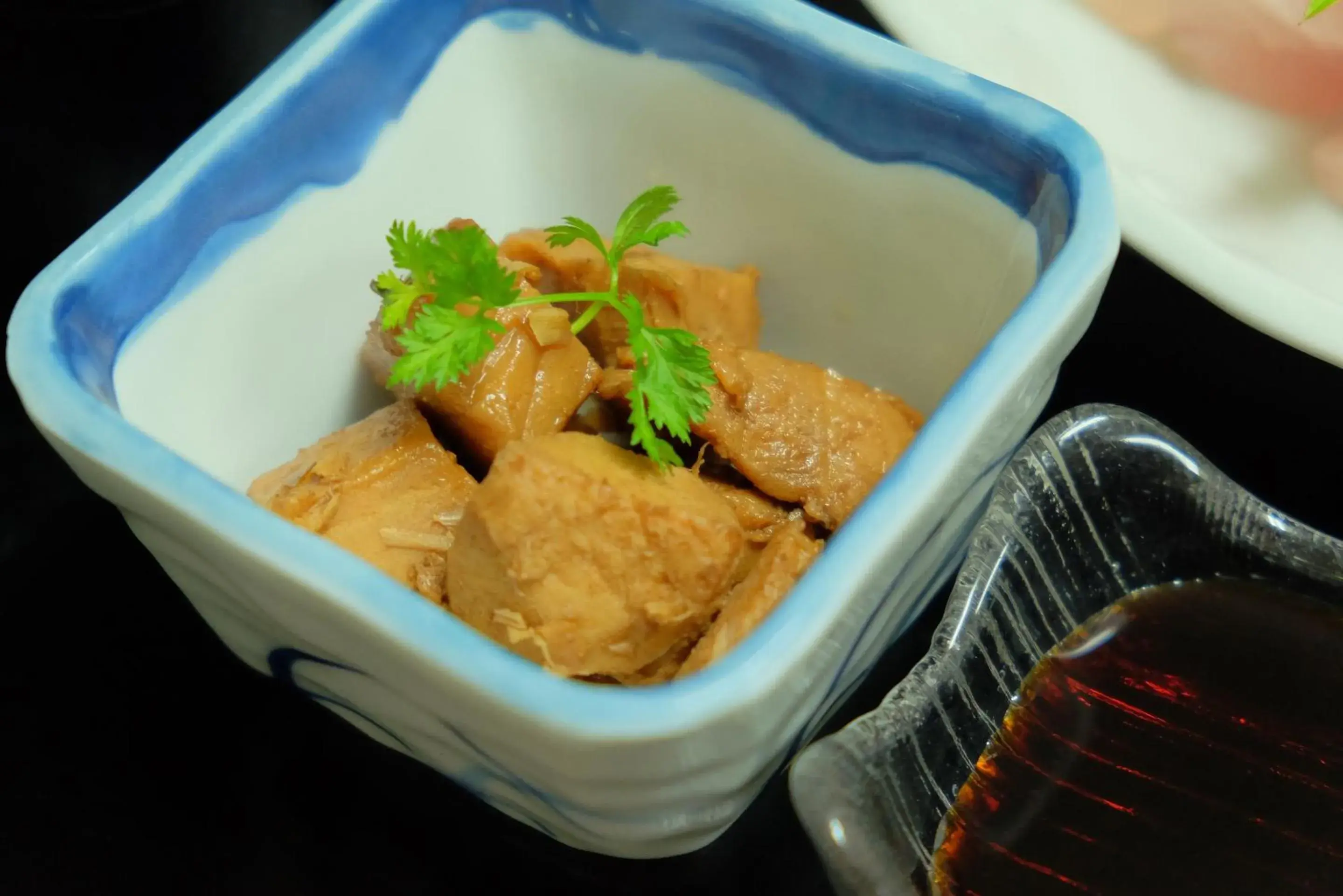 Food close-up in Hotel Sunset Susami Food close-up in Hotel Sunset Susami