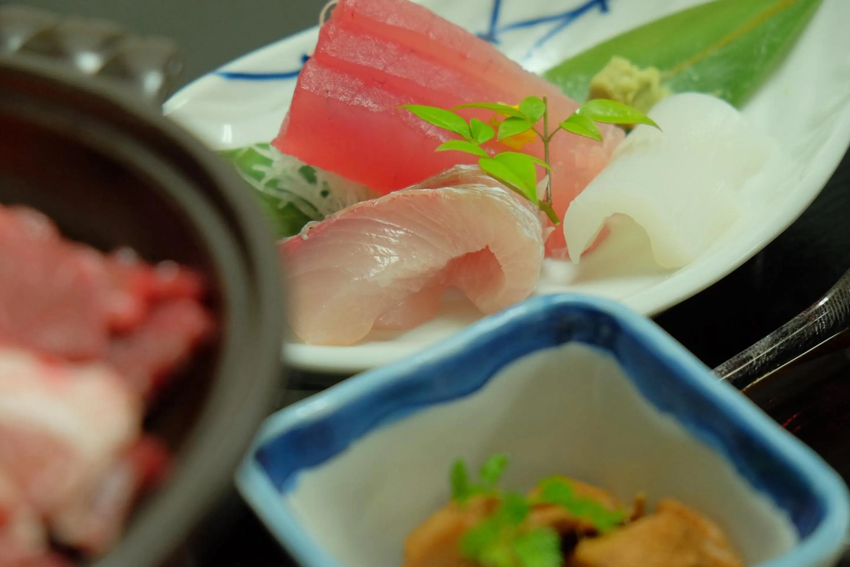 Food close-up in Hotel Sunset Susami