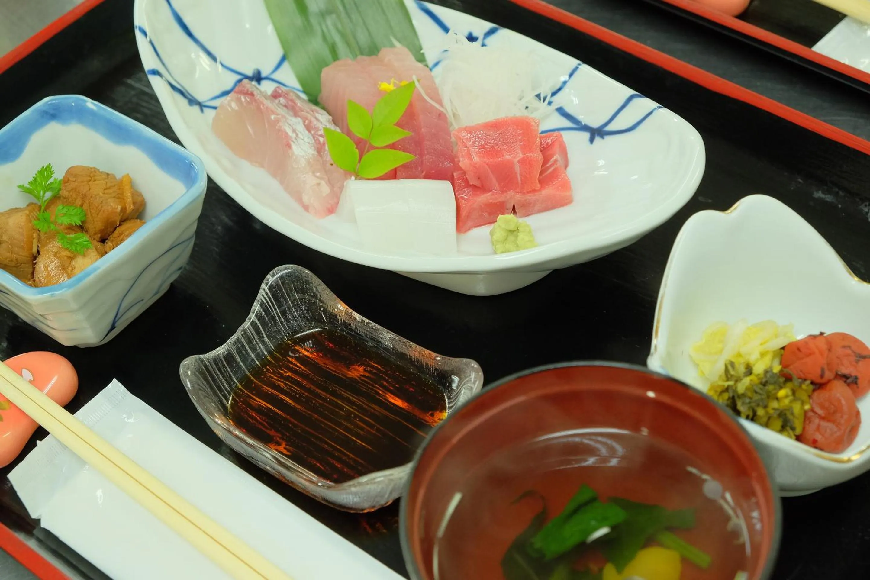 Dinner in Hotel Sunset Susami