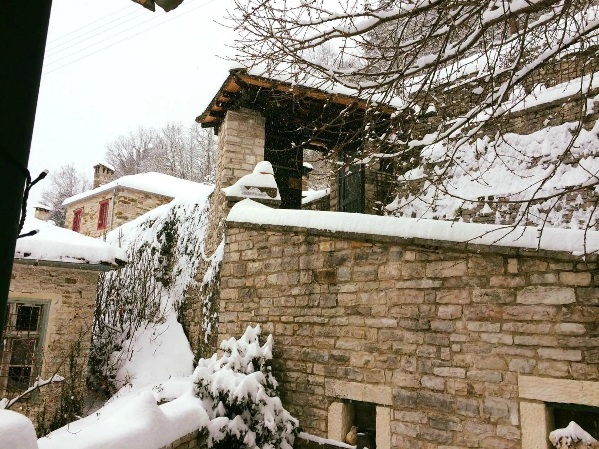 Facade/entrance in Gaia Guesthouse