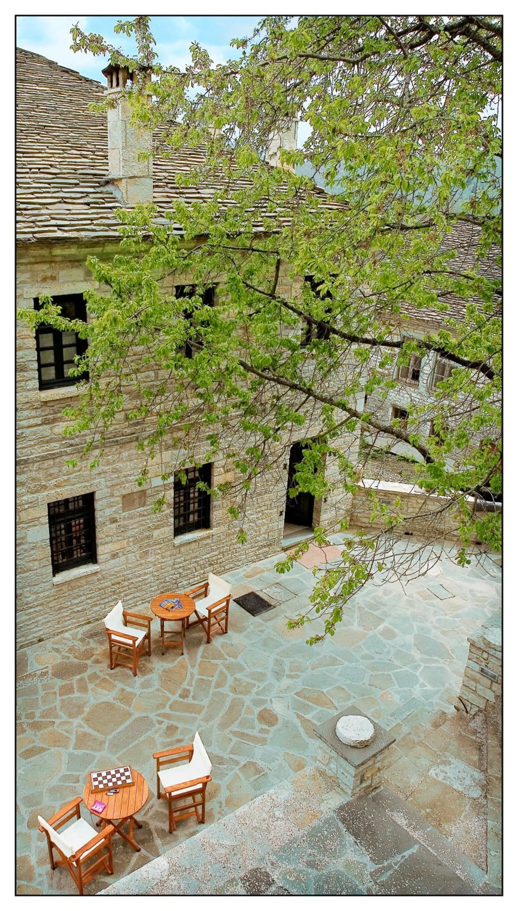 Facade/entrance in Gaia Guesthouse