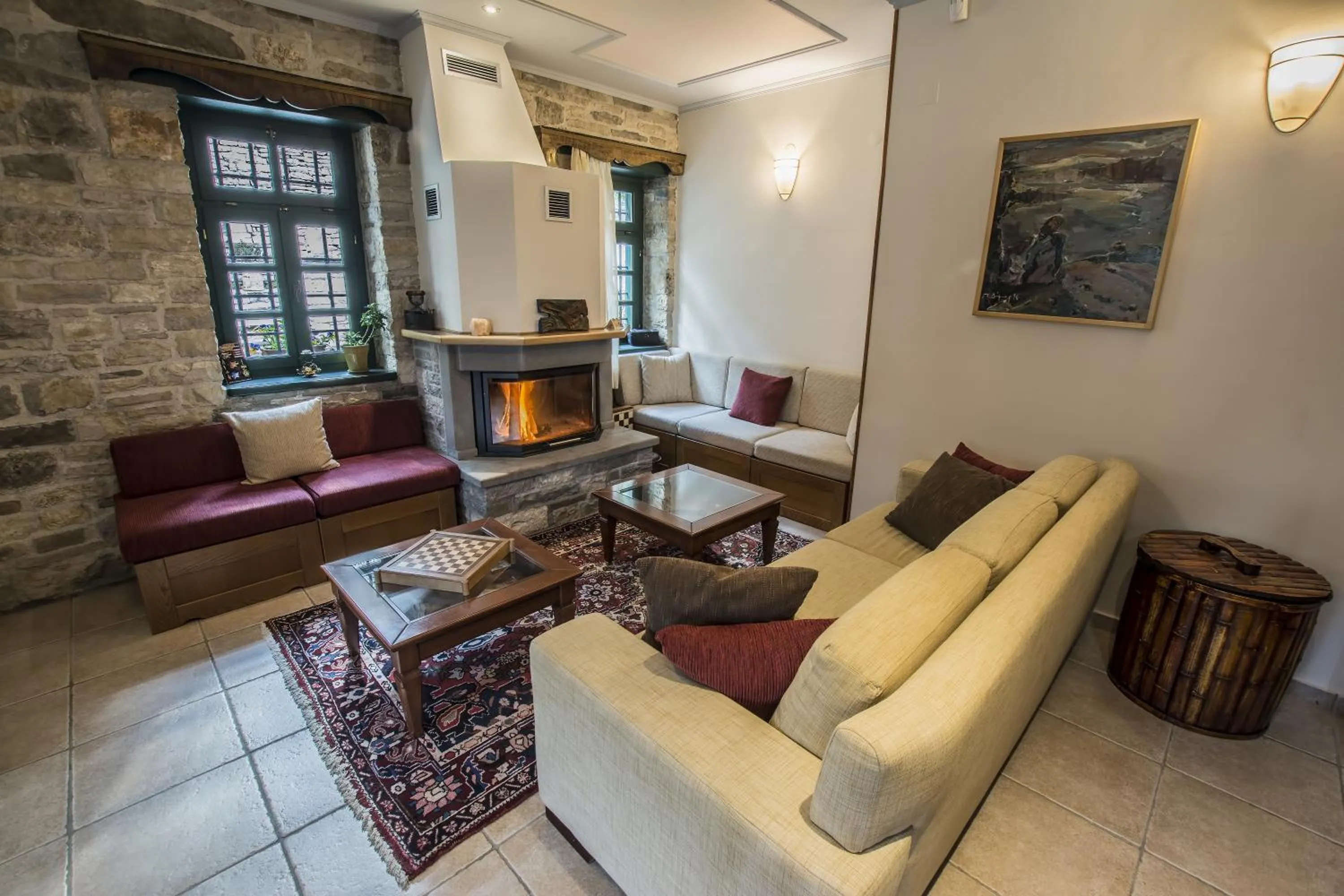 Lobby or reception in Gaia Guesthouse