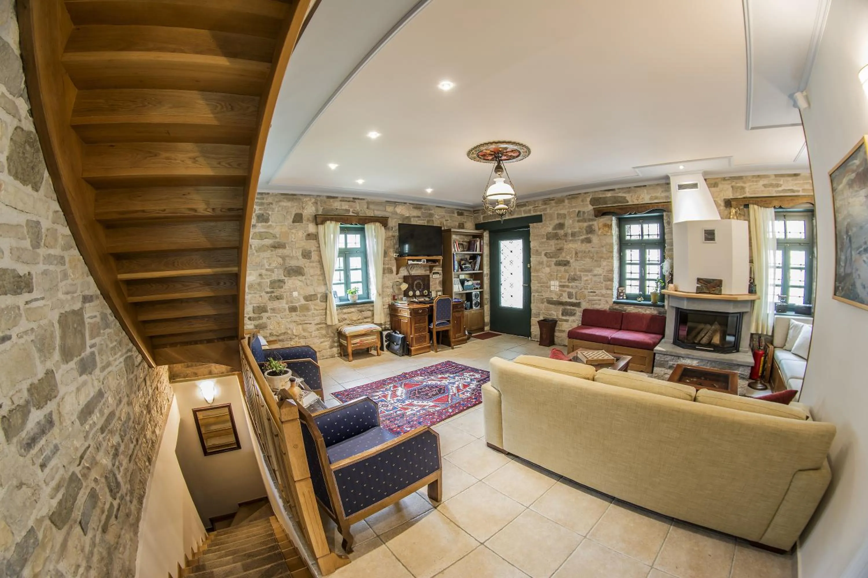 Lobby or reception in Gaia Guesthouse