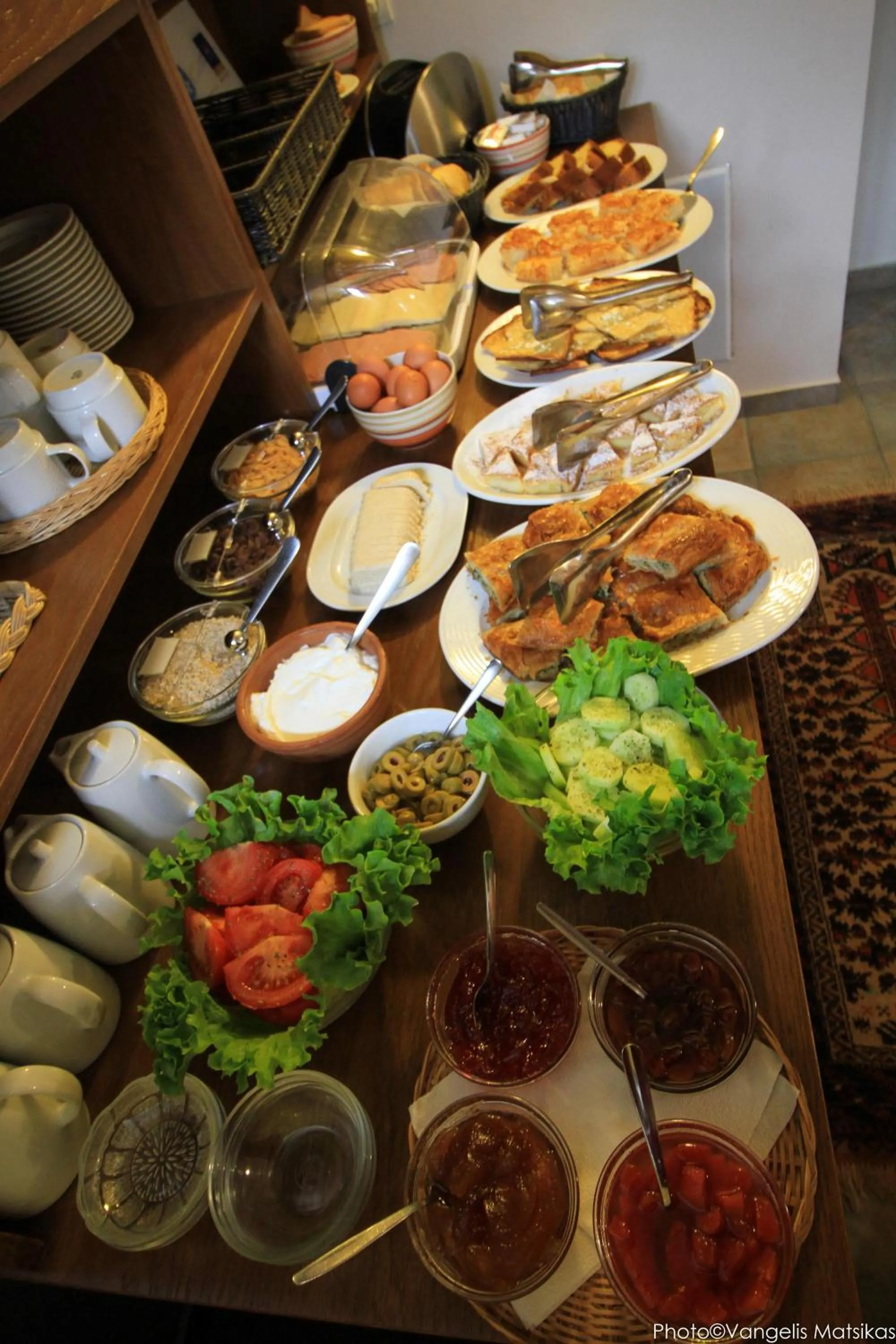 Food close-up in Gaia Guesthouse