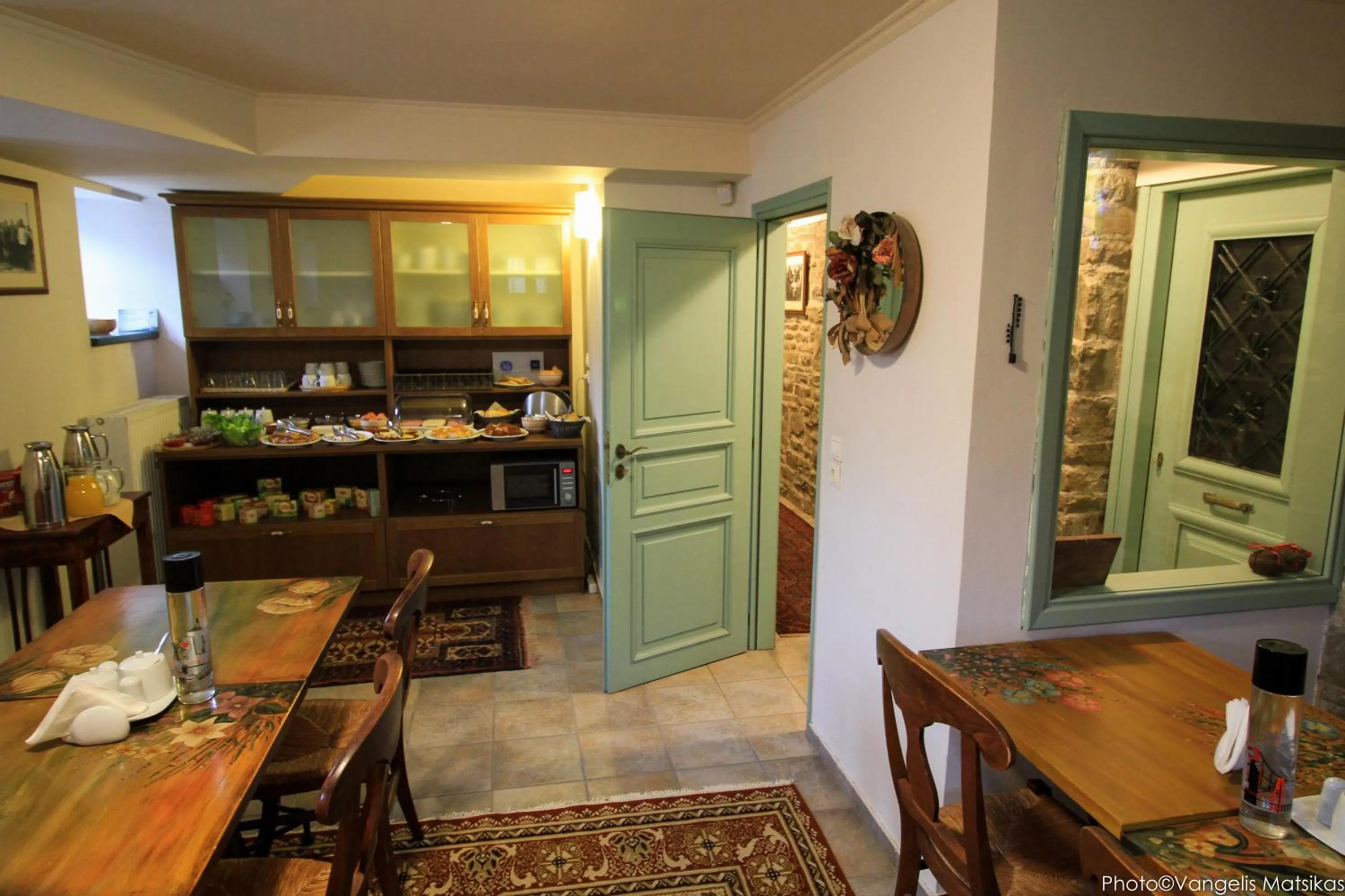 Buffet breakfast in Gaia Guesthouse