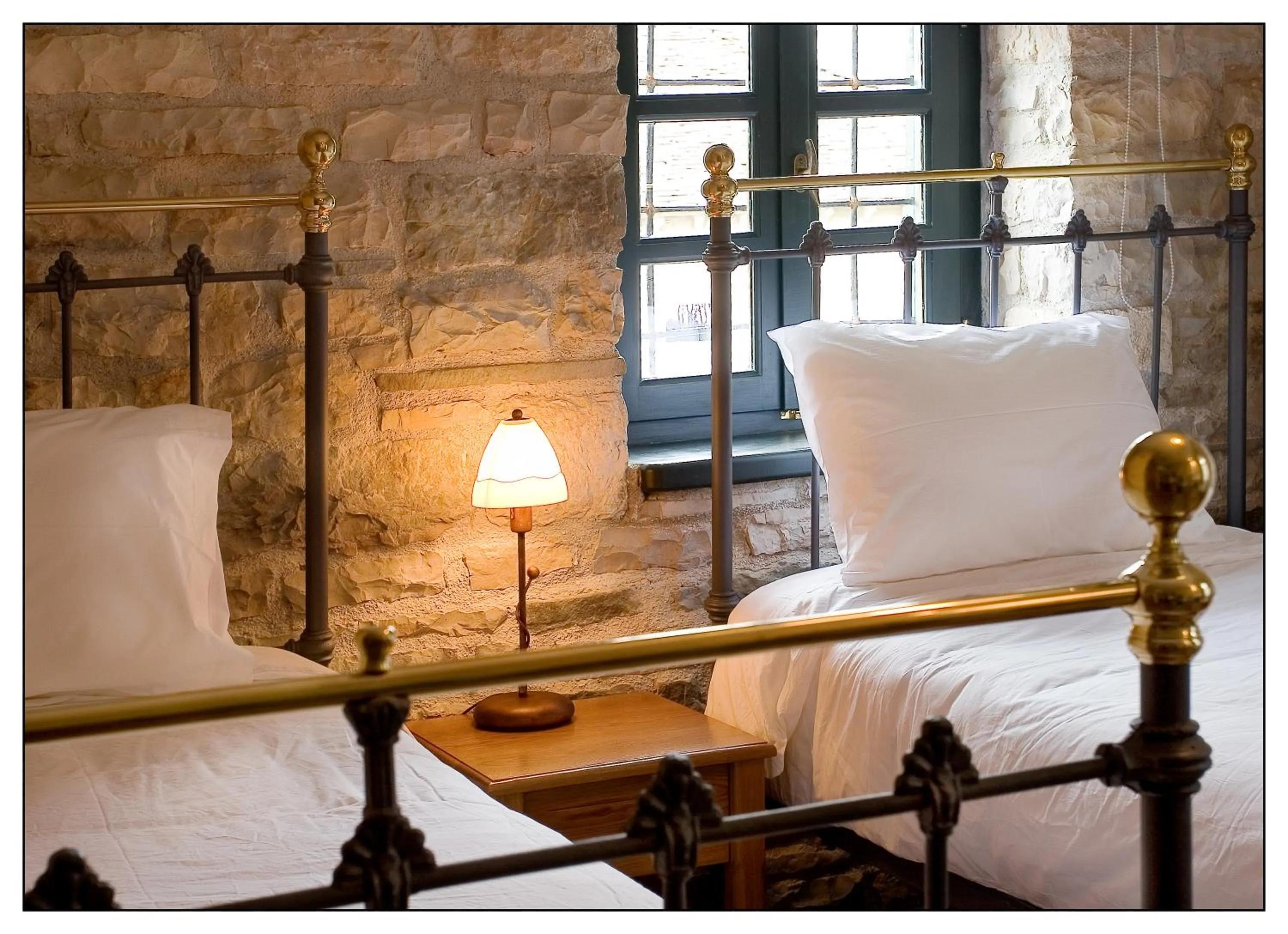 Bed in Gaia Guesthouse
