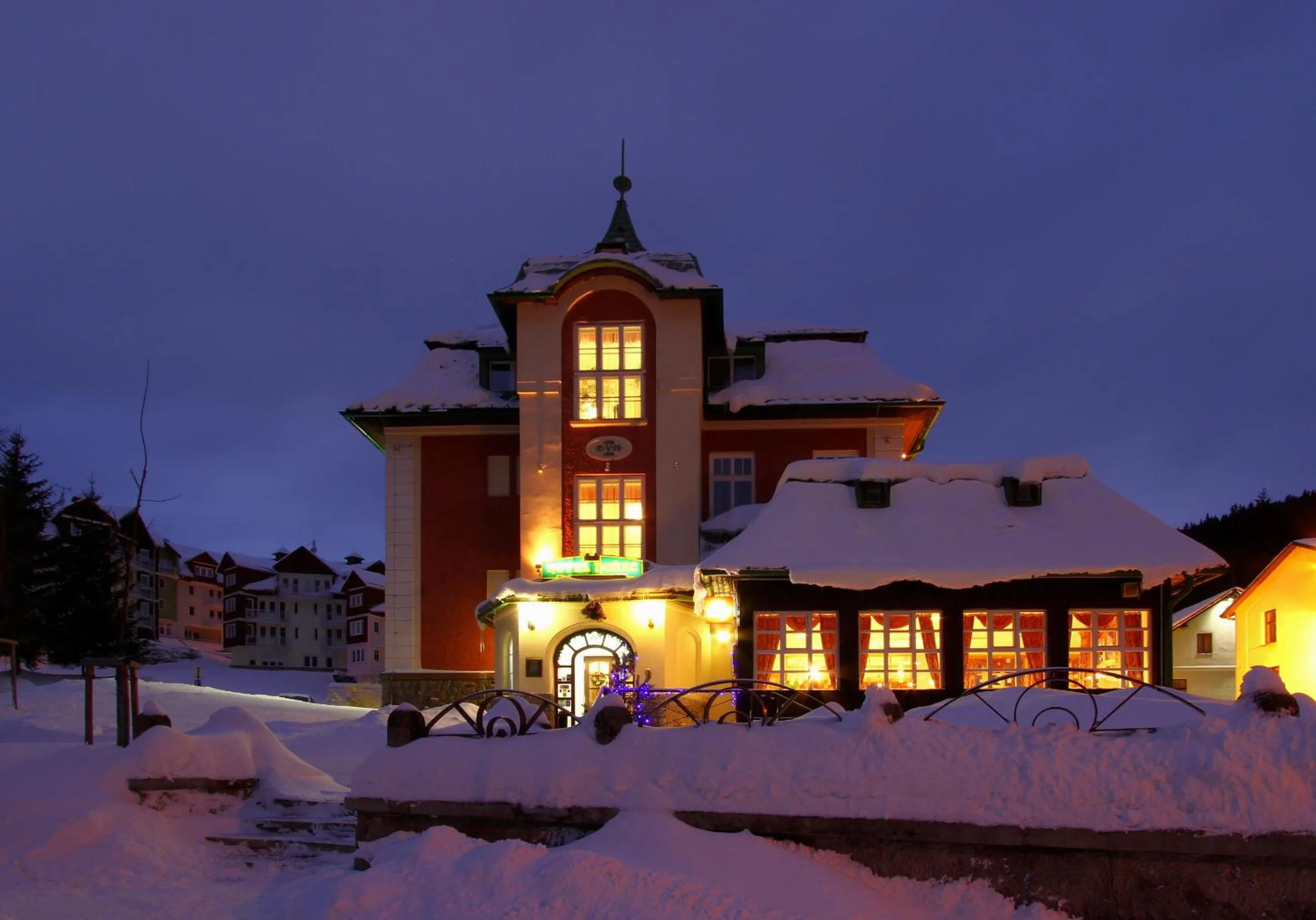 Facade/entrance in Hotel Hořec