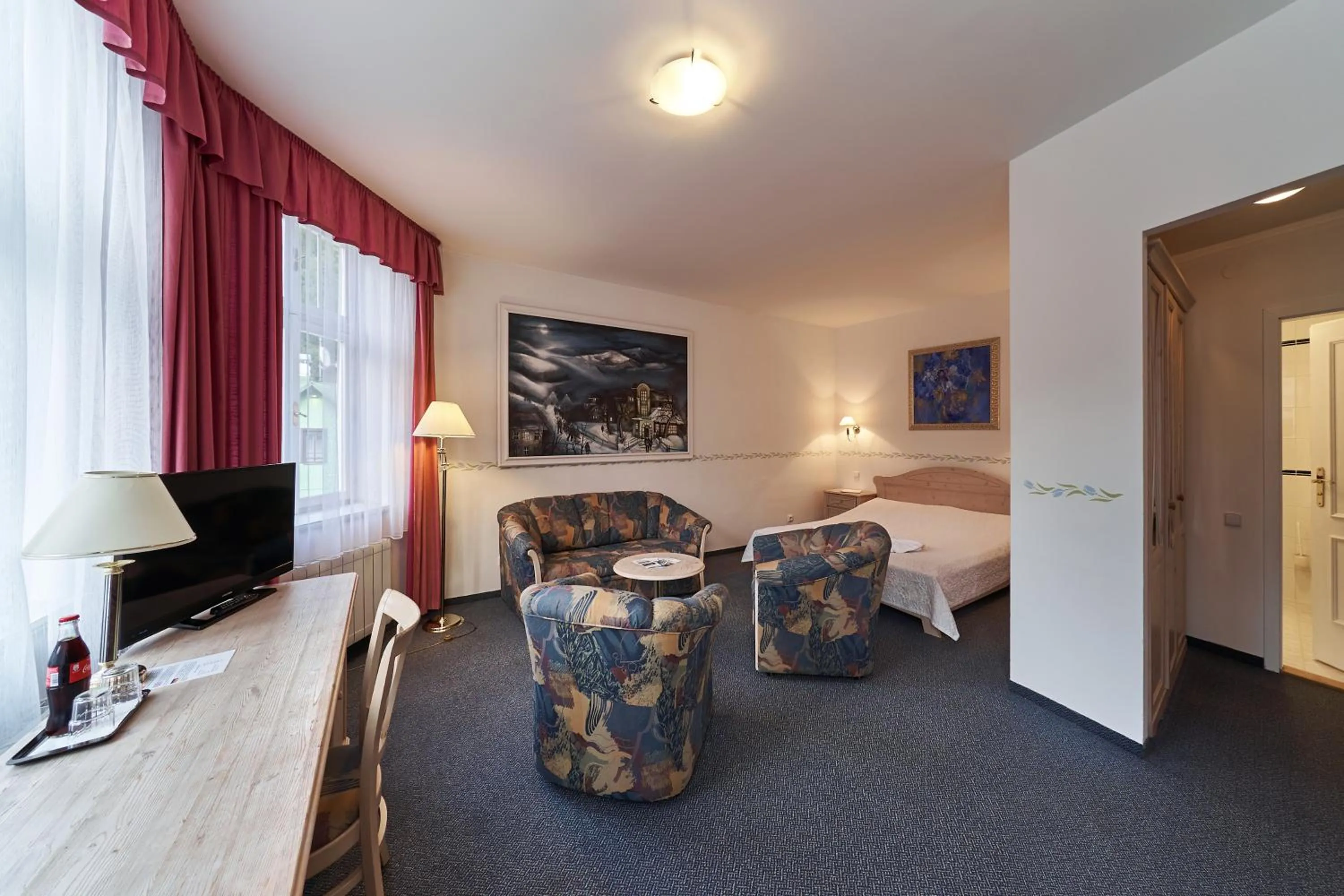 Photo of the whole room, Bed in Hotel Hořec