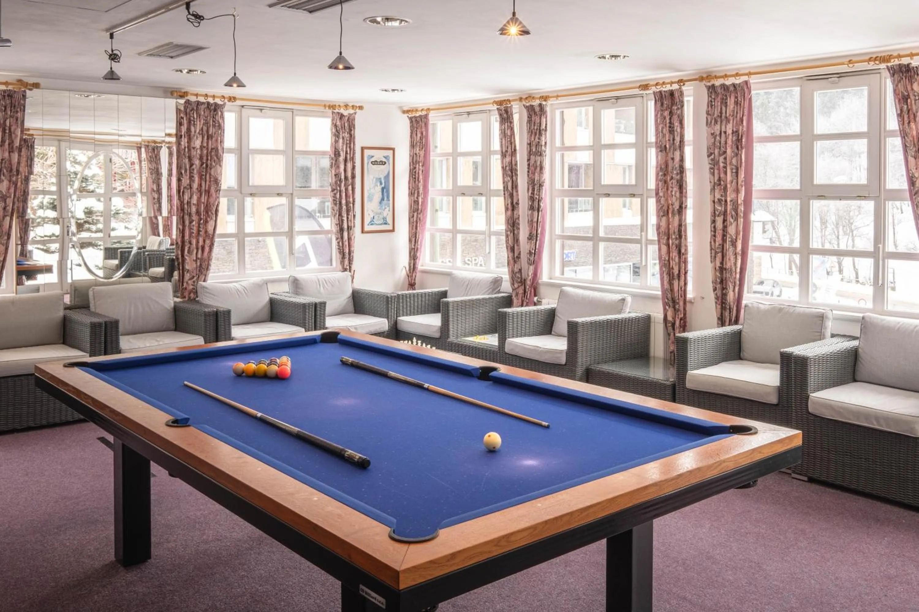 Billiard in Hotel Hořec