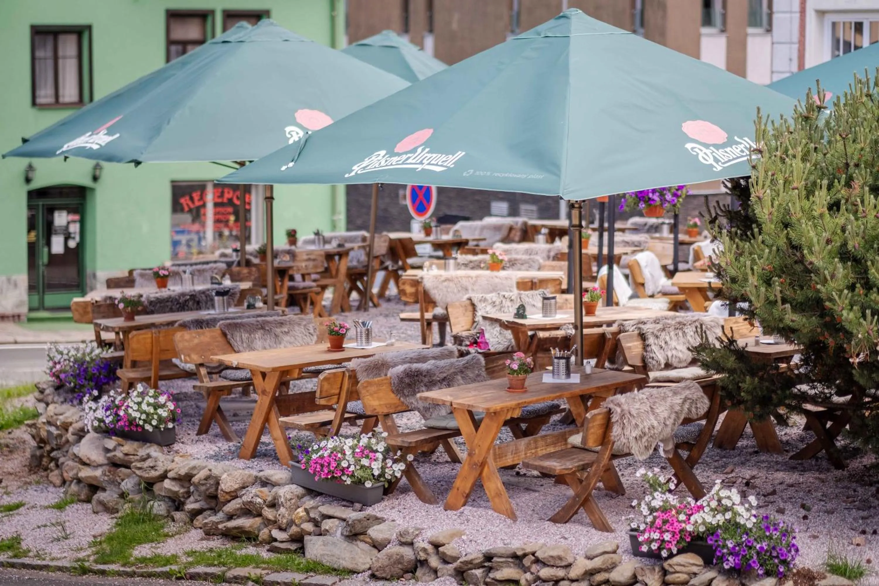 Balcony/Terrace in Hotel Hořec