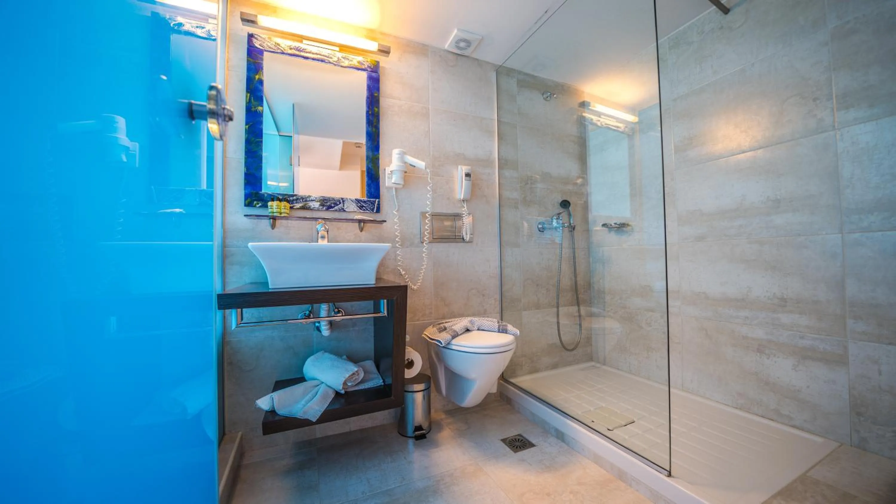 Shower in Forest Park Hotel