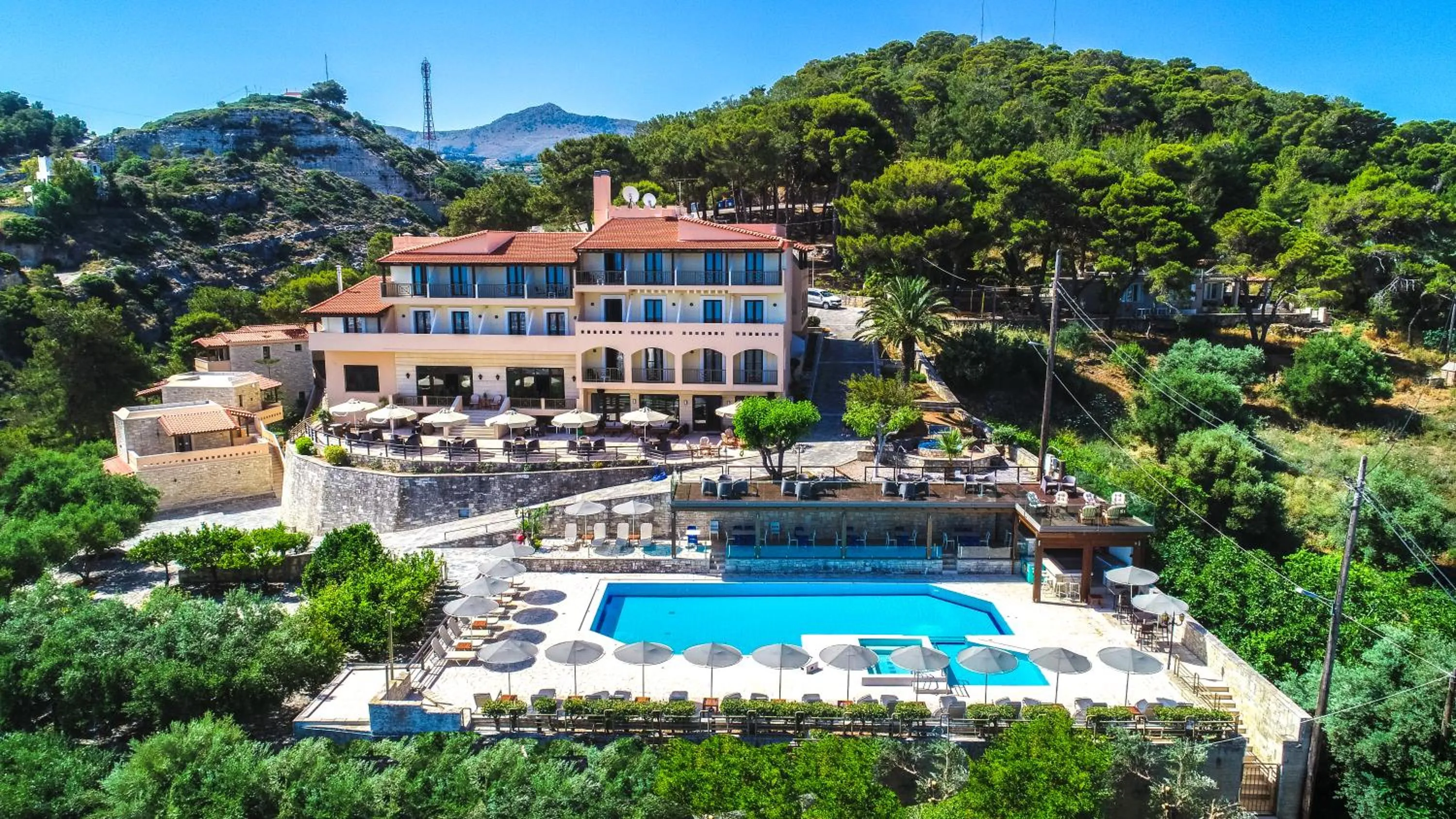 Bird's eye view in Forest Park Hotel