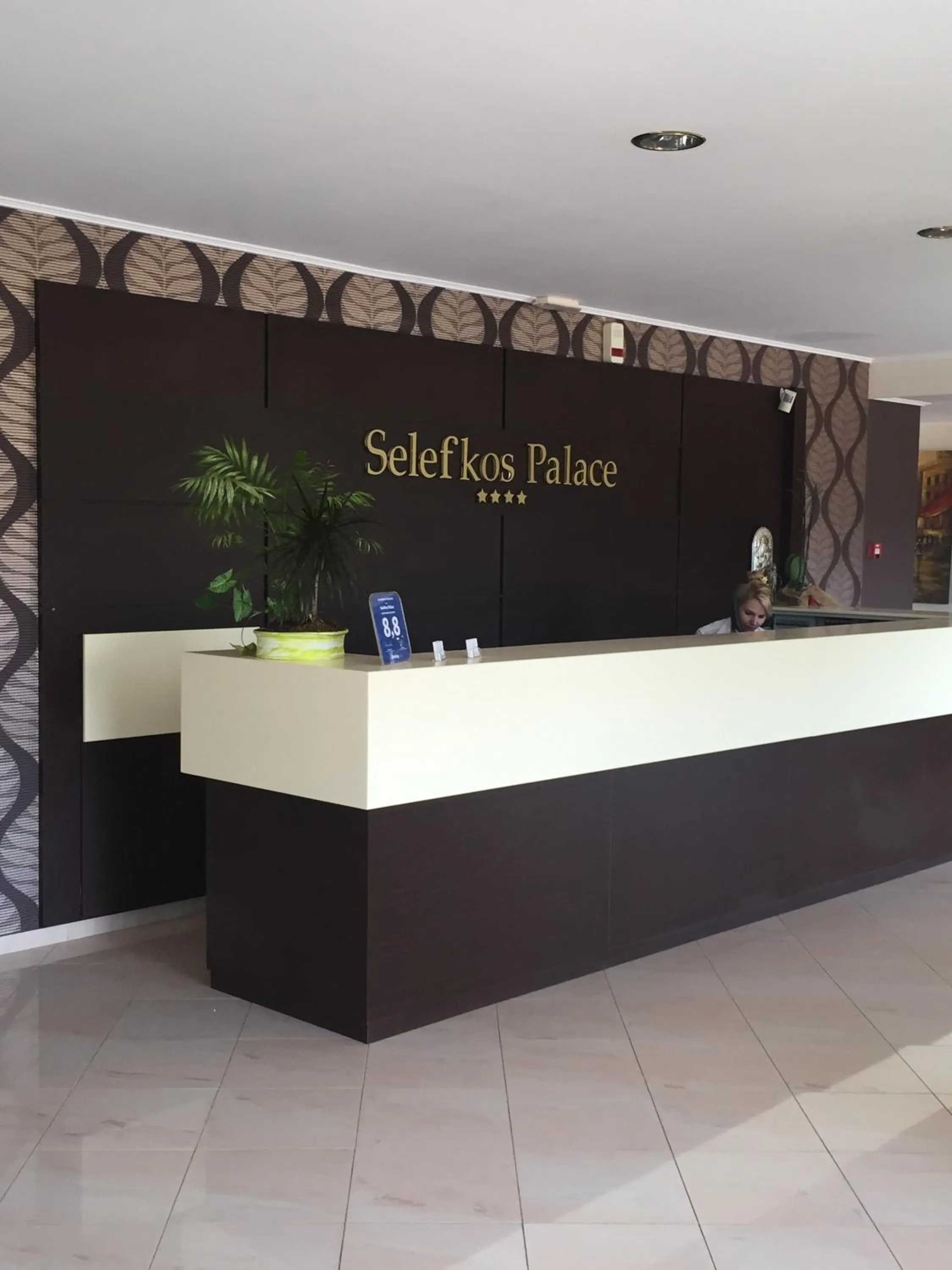 Lobby or reception in Selefkos Palace