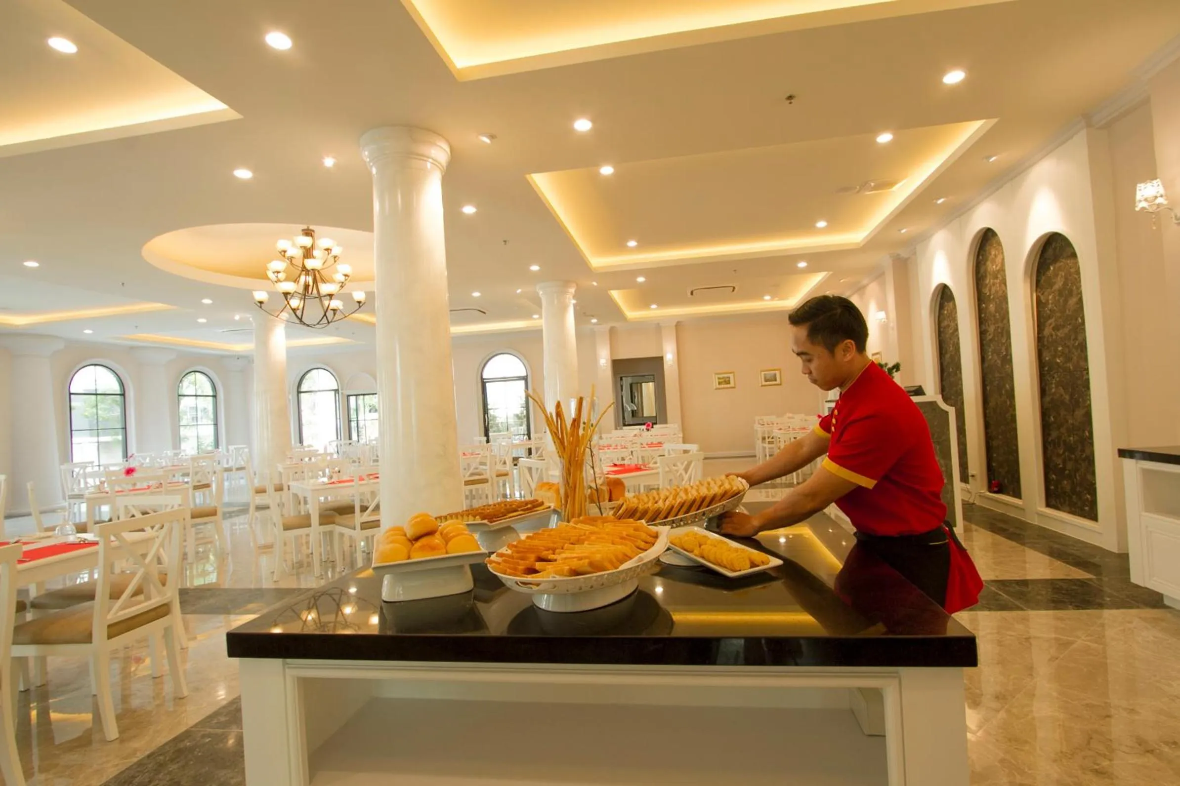 Breakfast in The Green View Hotel