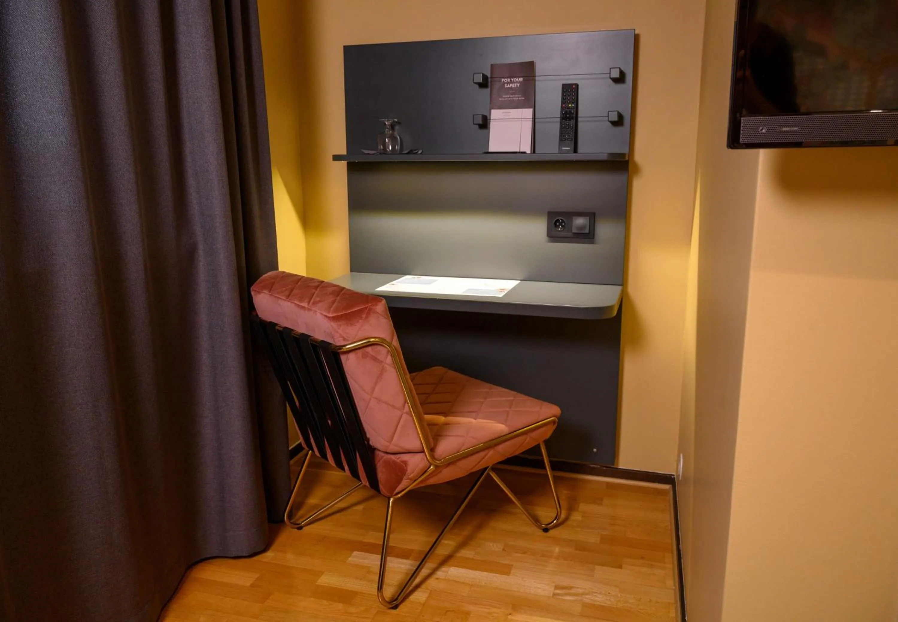 Bedroom in Scandic Värnamo