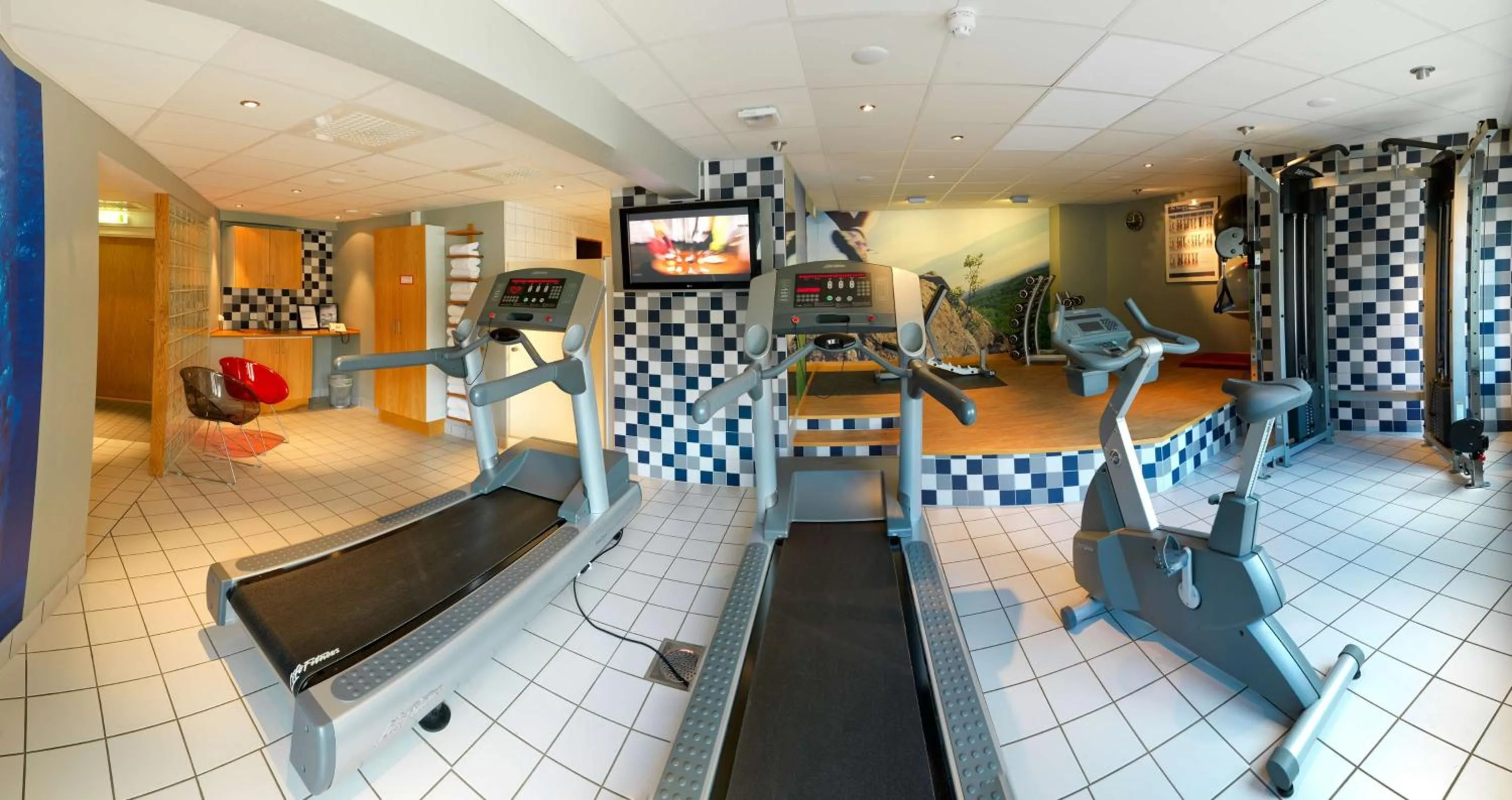 Fitness centre/facilities in Scandic Värnamo