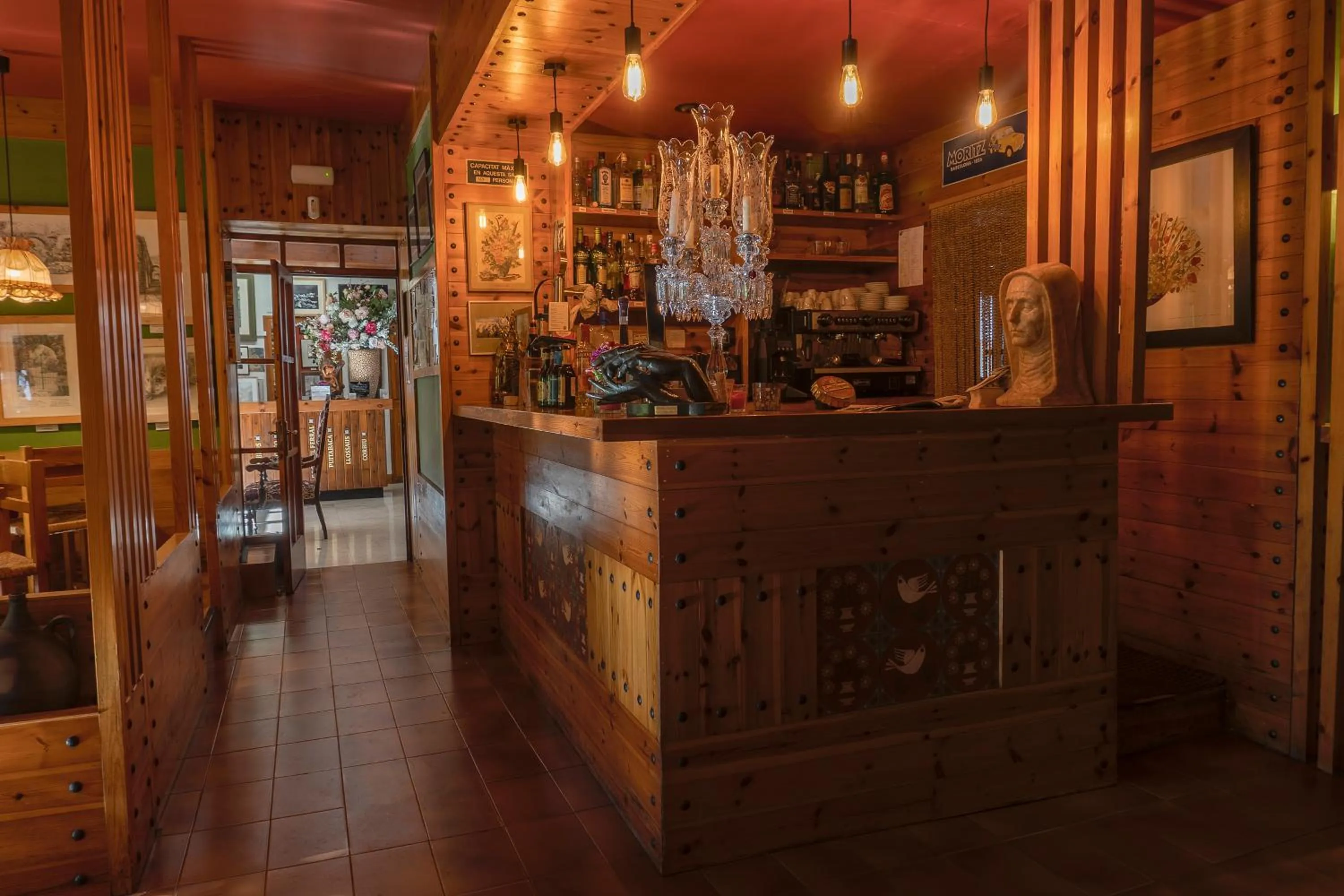 Lounge or bar in Hotel Cardós