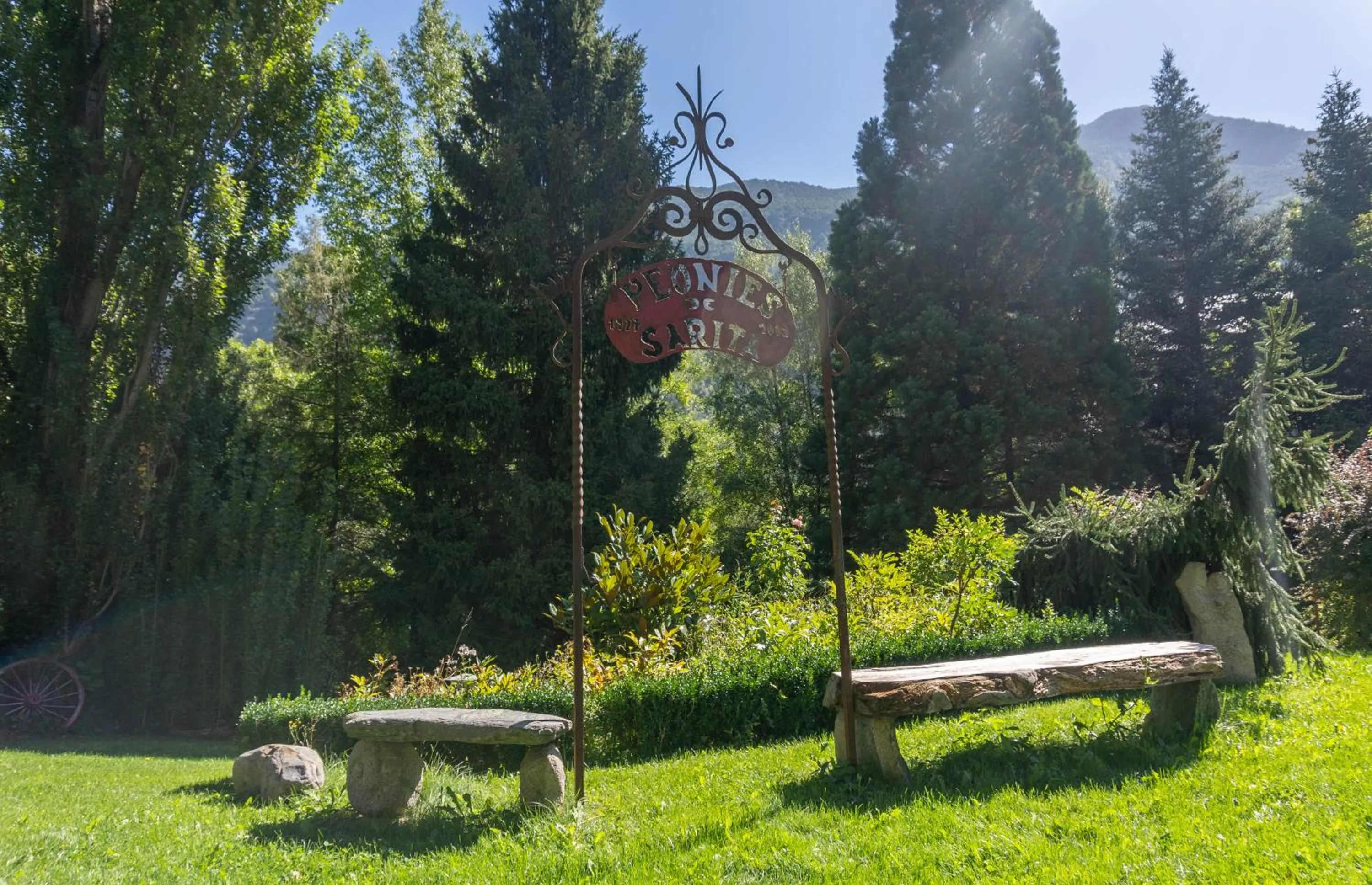 Garden in Hotel Cardós