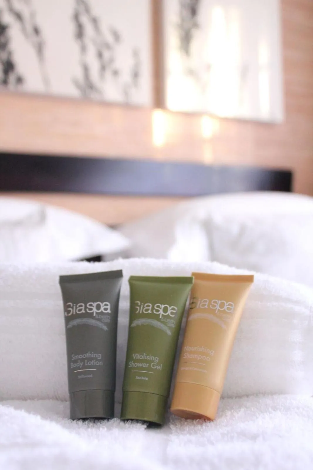 Decorative detail, Bed in Mosate Lodge