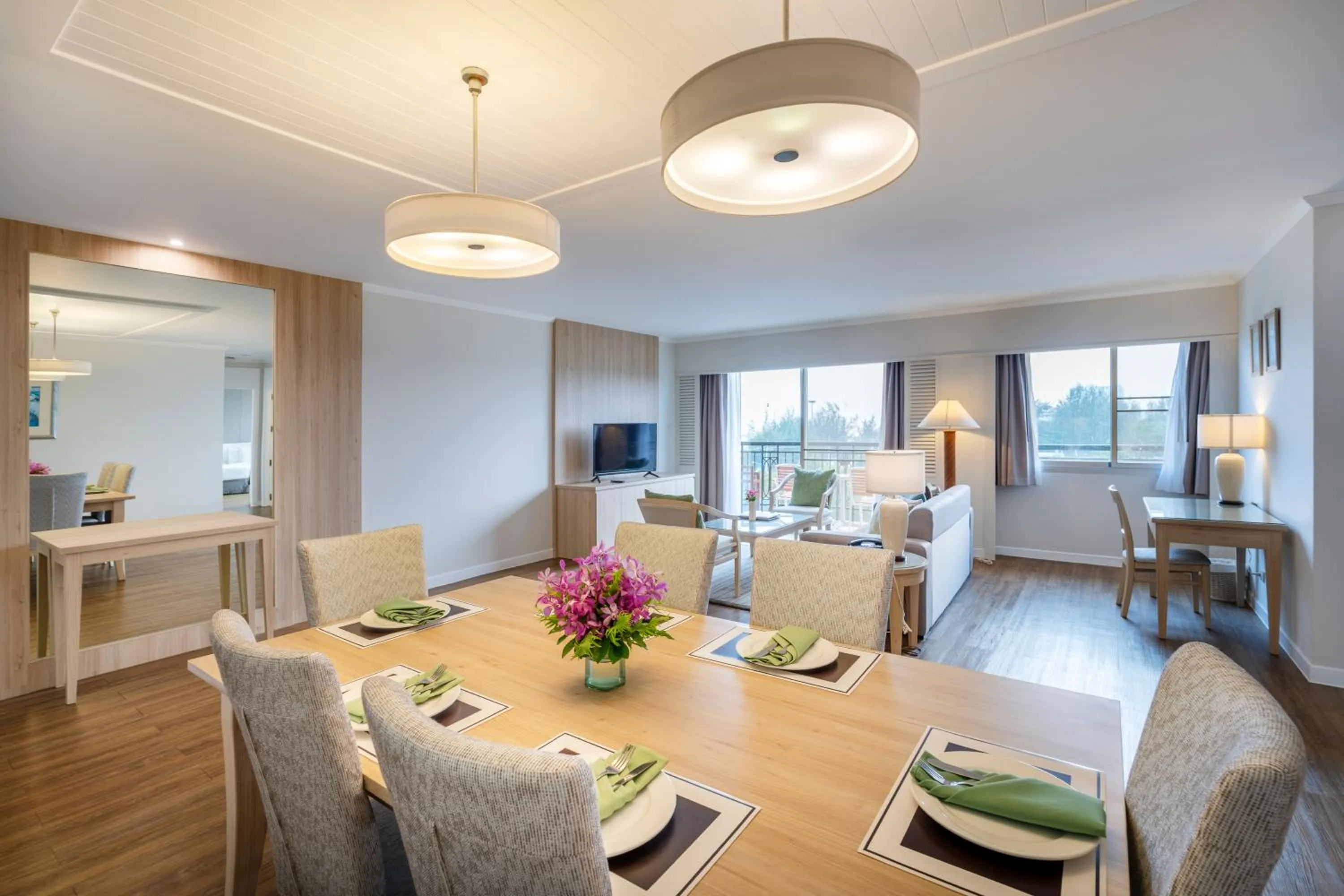 Living room in Kantary Bay Hotel And Serviced Apartment Rayong