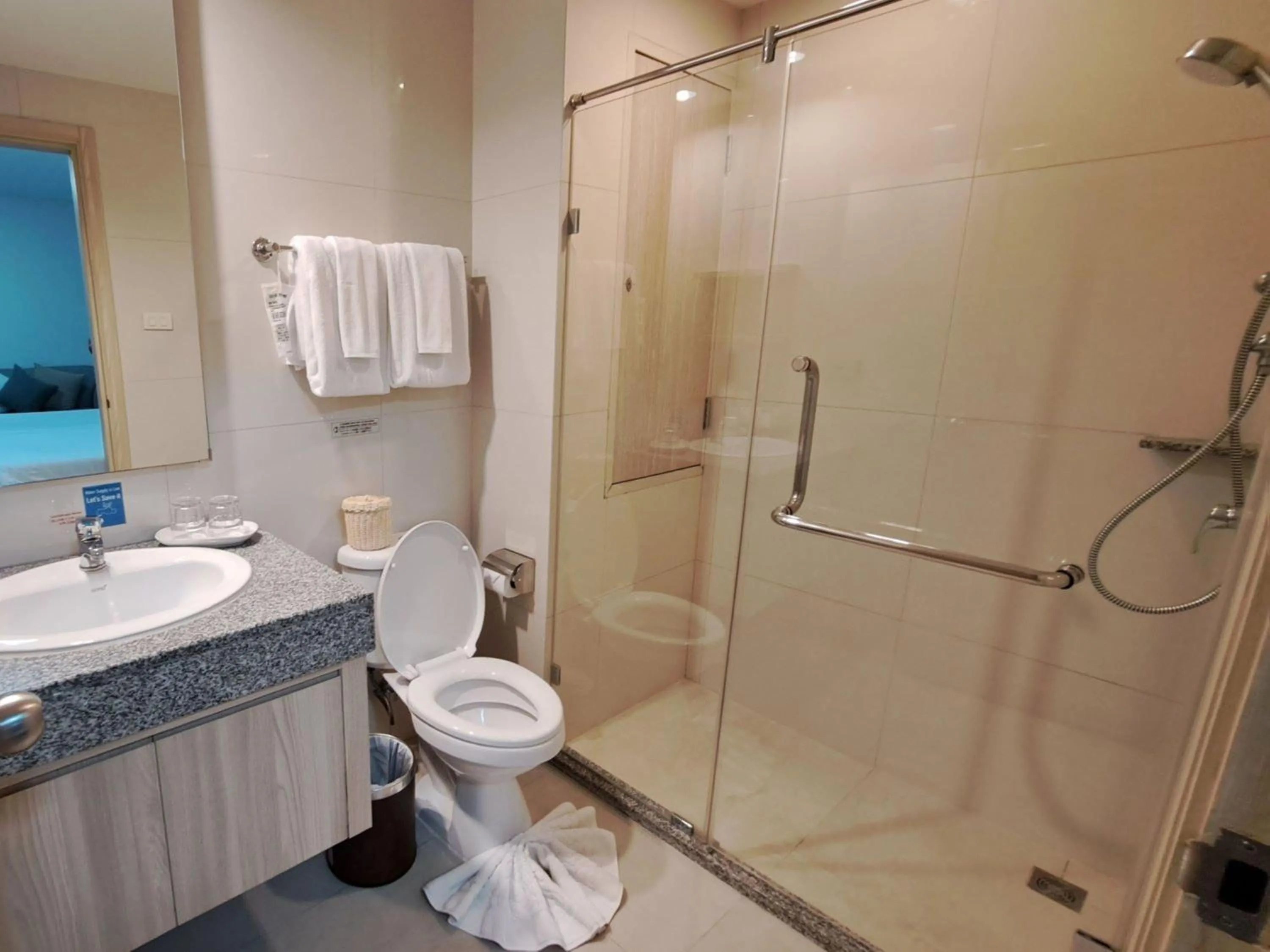 Bathroom in Kantary Bay Hotel And Serviced Apartment Rayong