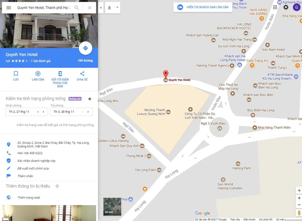 Restaurant/places to eat in Quynh Yen Hotel