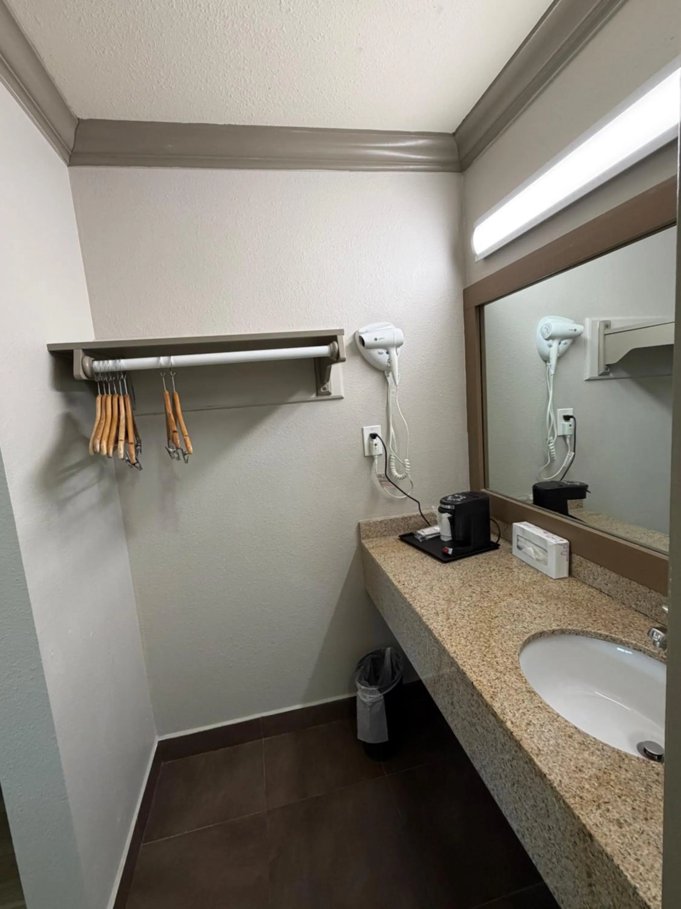 hair dryier in Days Inn by Wyndham San Francisco S/Oyster Point Airport