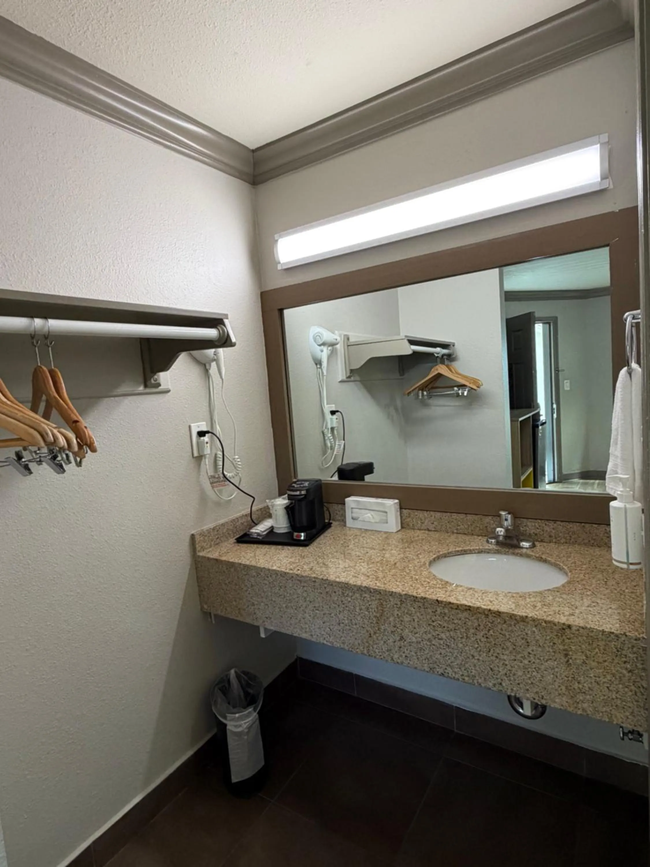 hair dryier in Days Inn by Wyndham San Francisco S/Oyster Point Airport