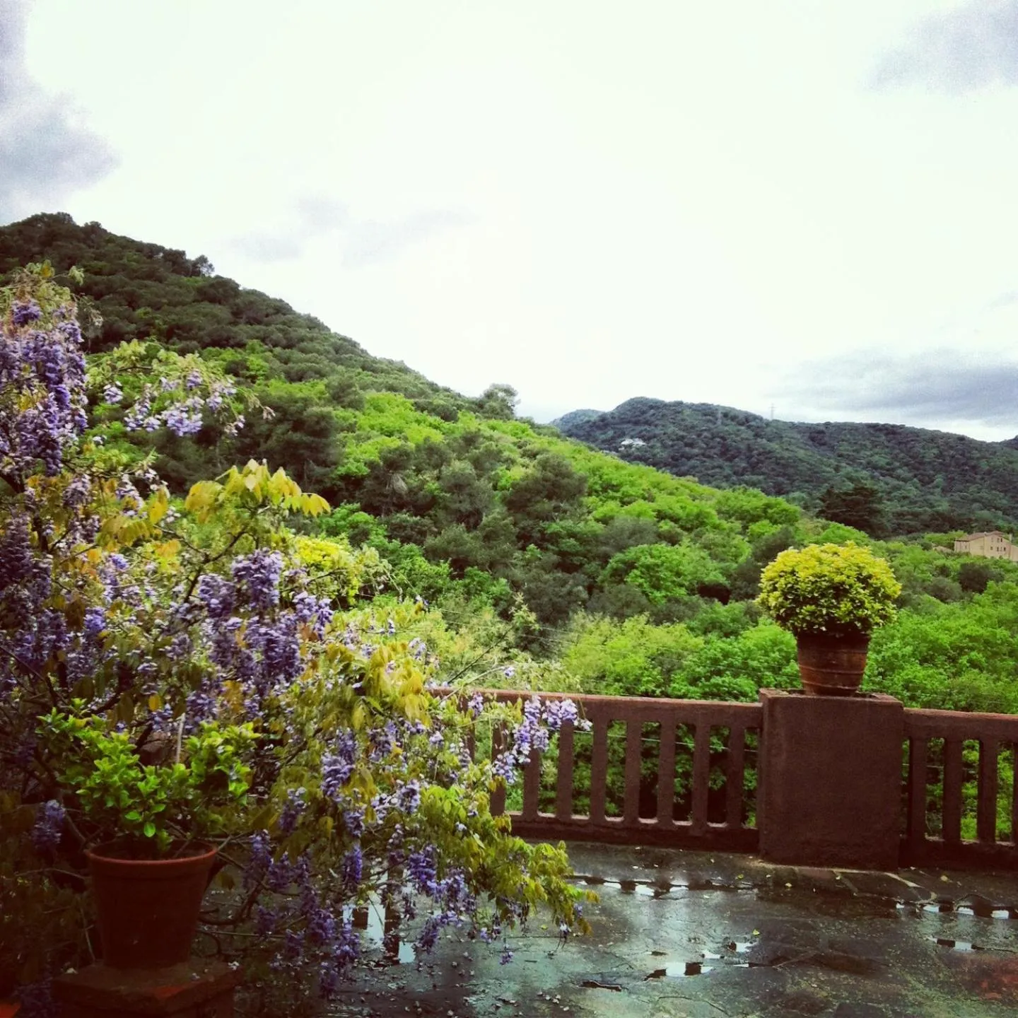 Balcony/Terrace in Masia Vista Hermosa