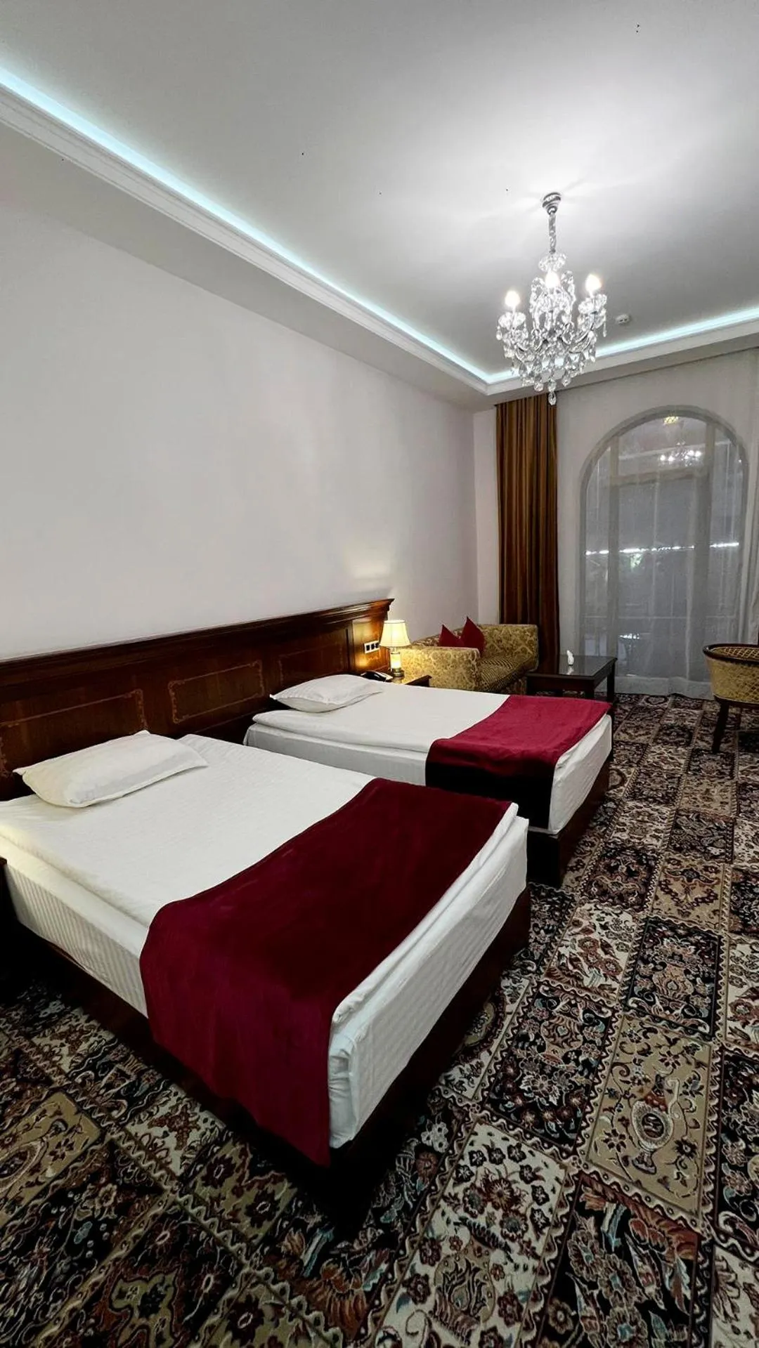 Bed in Palace Hotel Tashkent
