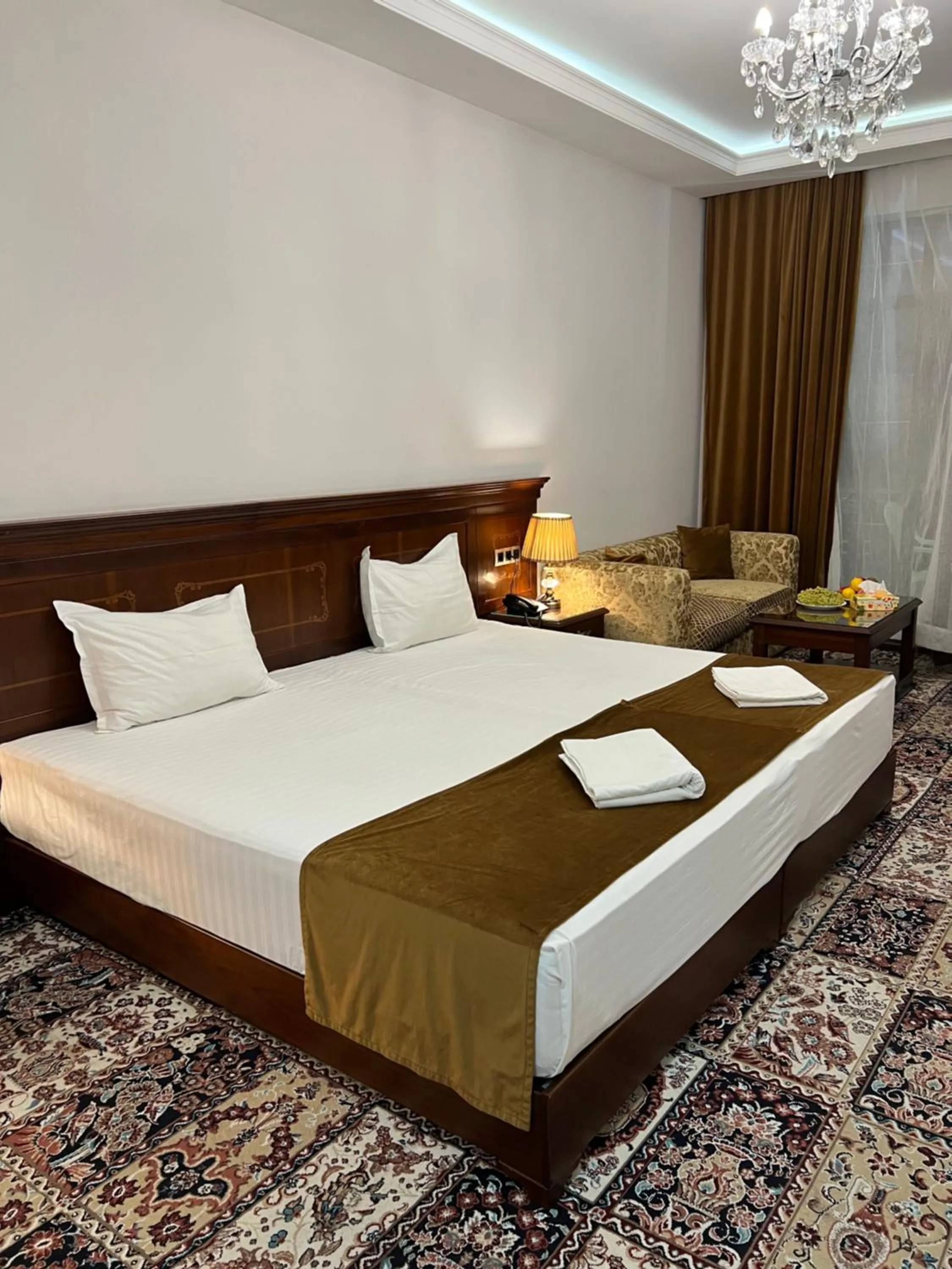 Bed in Palace Hotel Tashkent