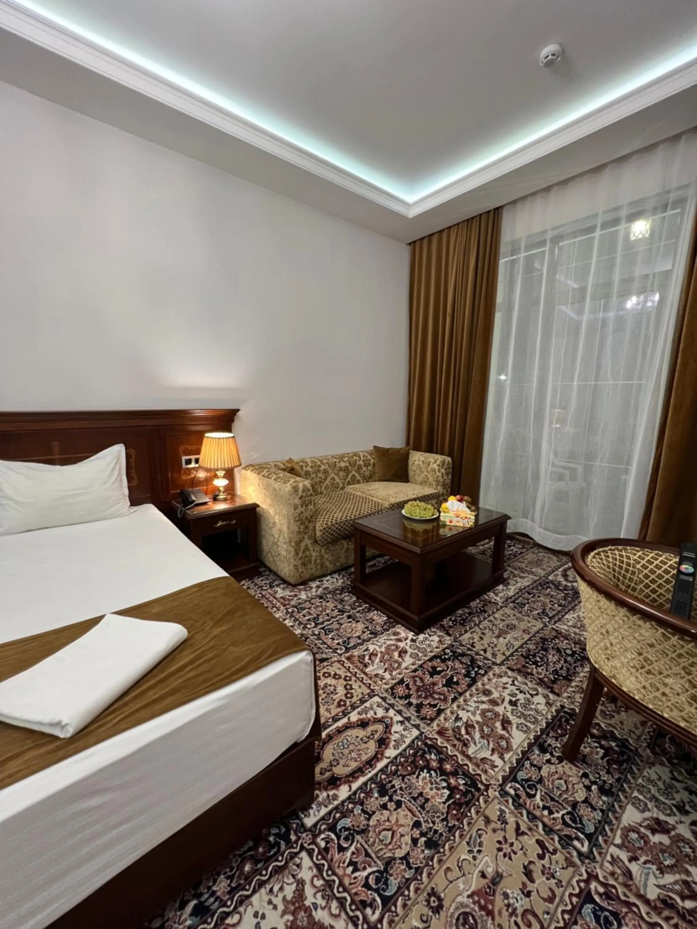 Bed in Palace Hotel Tashkent