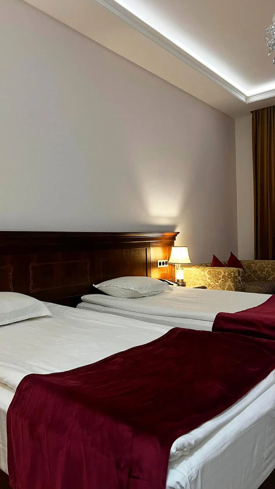 Bed in Palace Hotel Tashkent