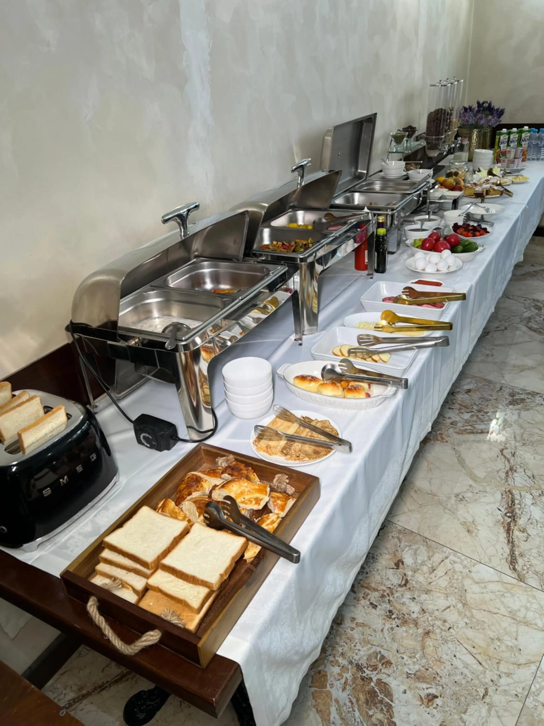 Breakfast in Palace Hotel Tashkent