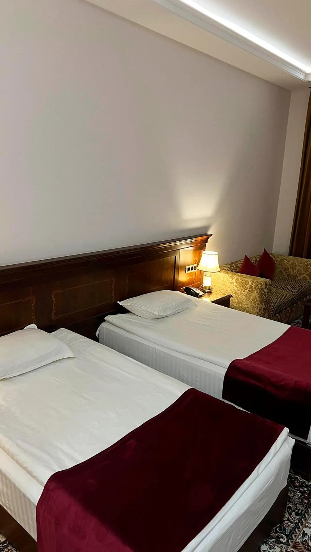 Bed in Palace Hotel Tashkent