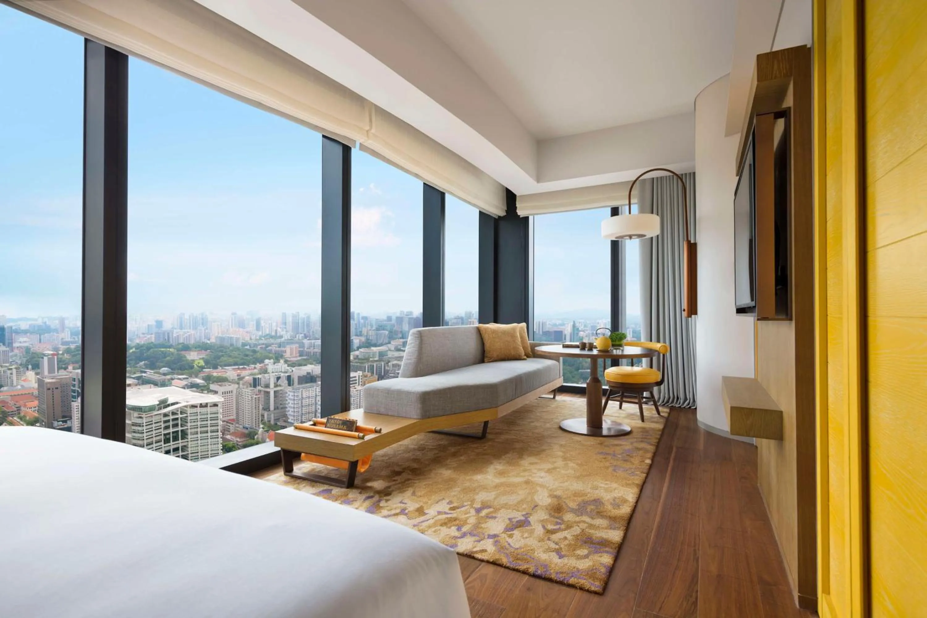 Bedroom, Bed in Andaz Singapore, By Hyatt