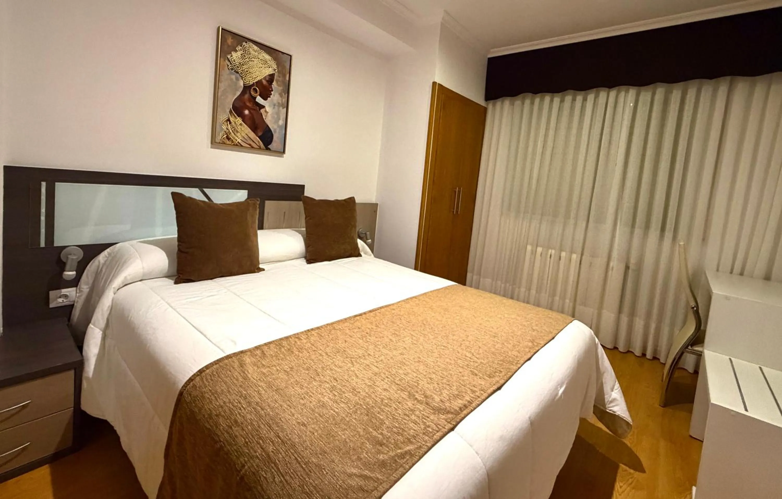 Bed in Hotel Spa Galatea