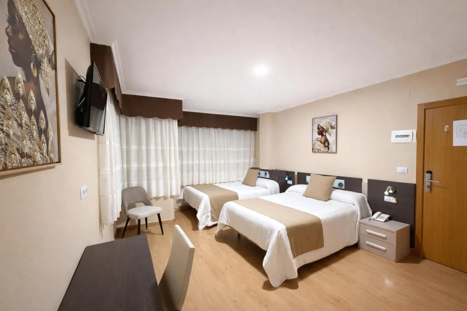 Bed in Hotel Spa Galatea