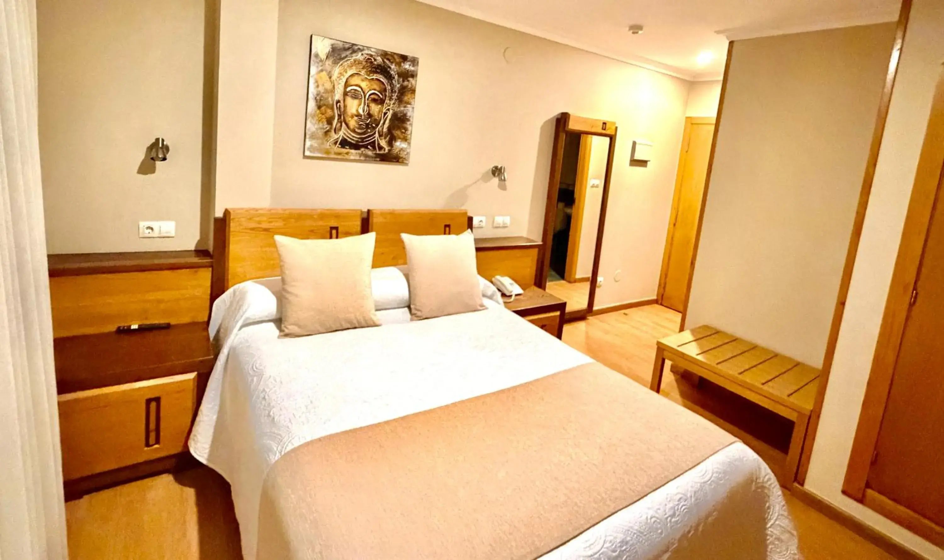 Bed in Hotel Spa Galatea Bed in Hotel Spa Galatea