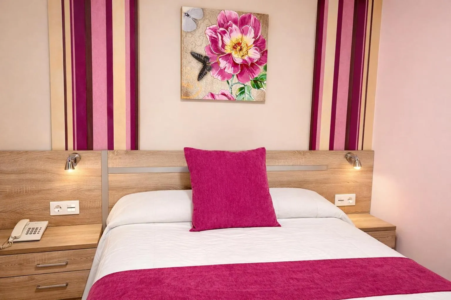 Bed in Hotel Spa Galatea