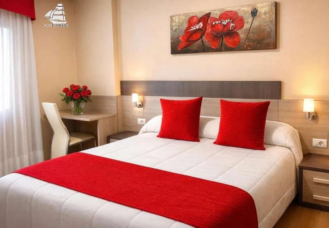 Bed in Hotel Spa Galatea