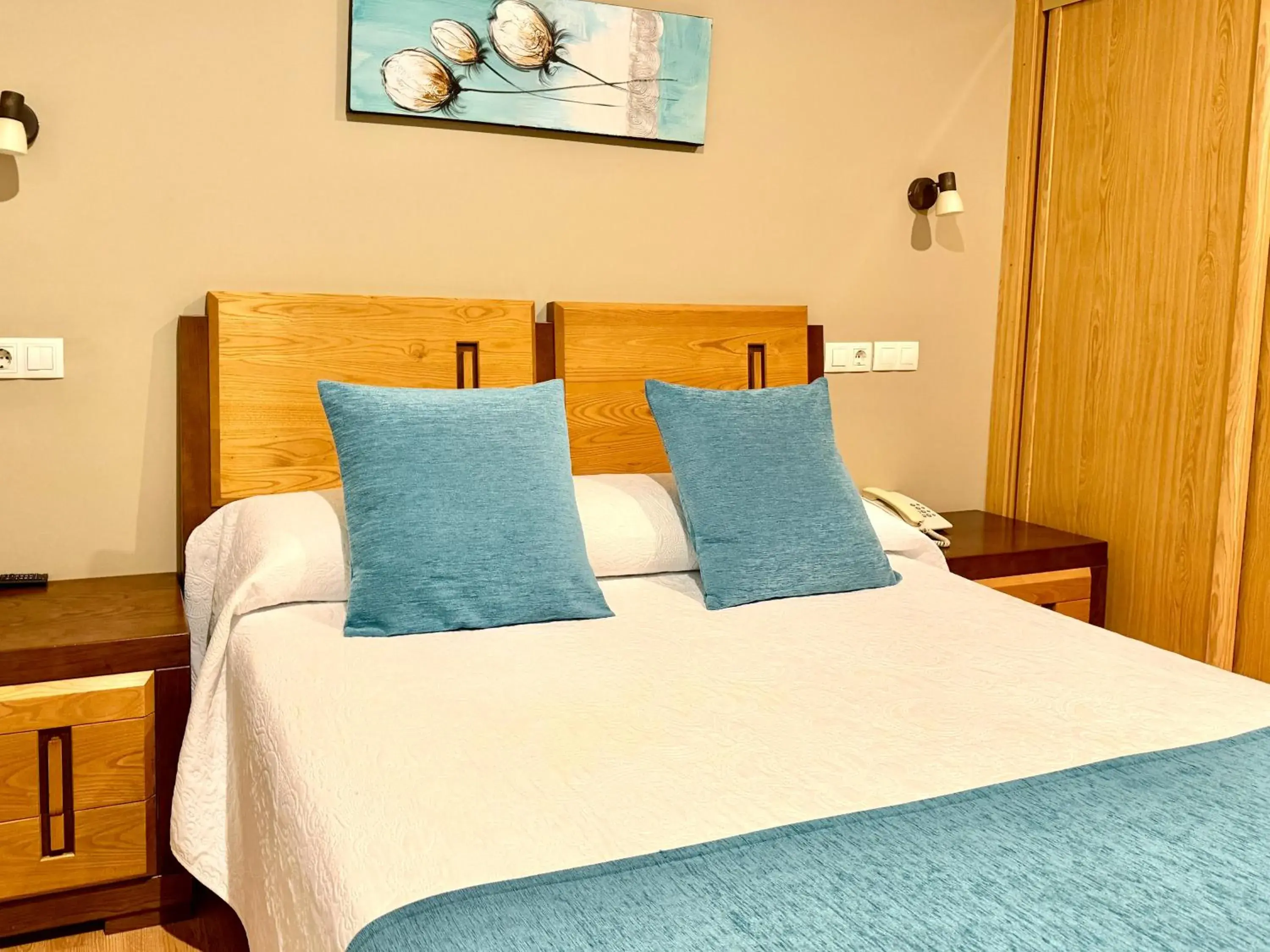 Bed in Hotel Spa Galatea Bed in Hotel Spa Galatea