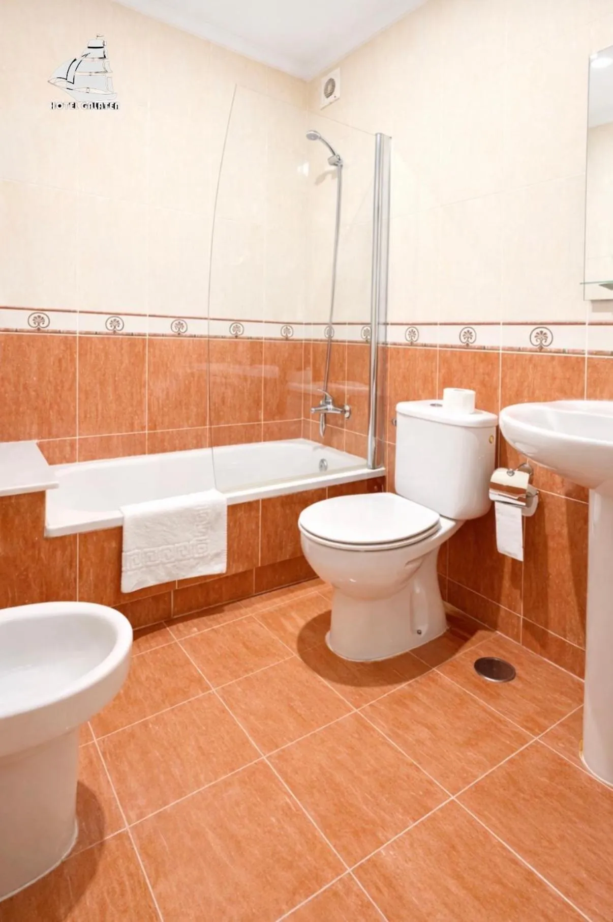 Bathroom in Hotel Spa Galatea