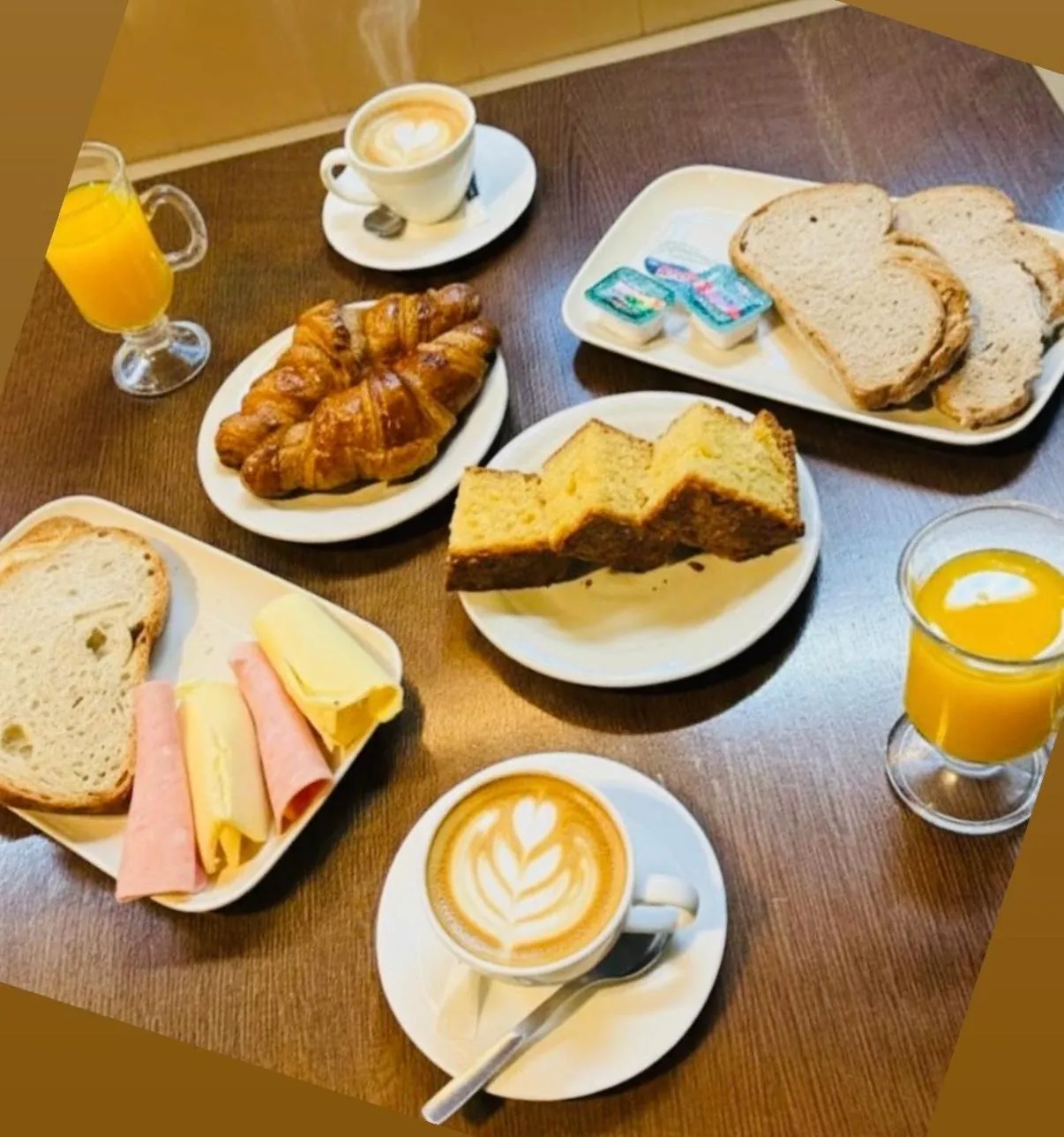 Continental breakfast in Hotel Spa Galatea