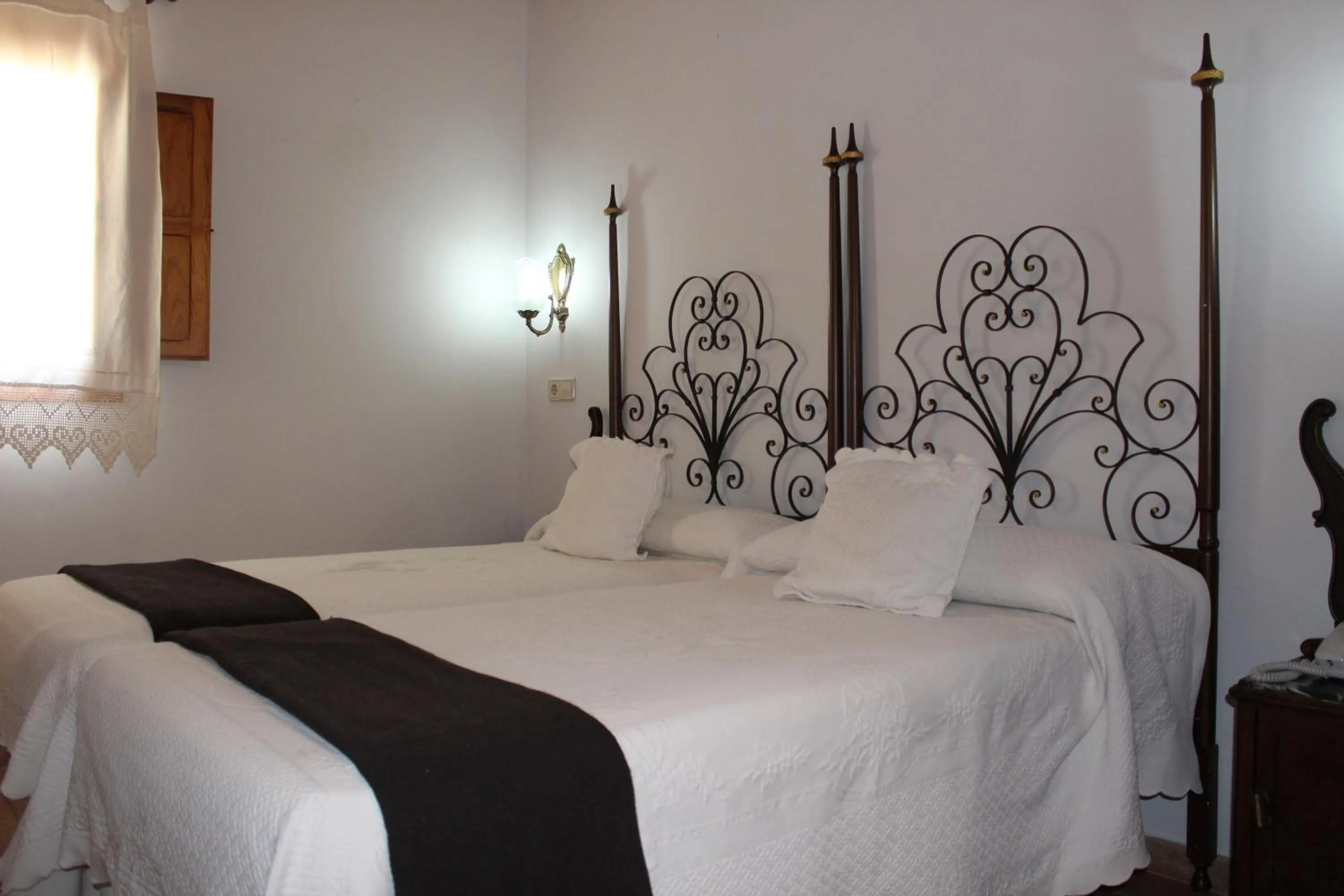 Bed in Hotel La Villa