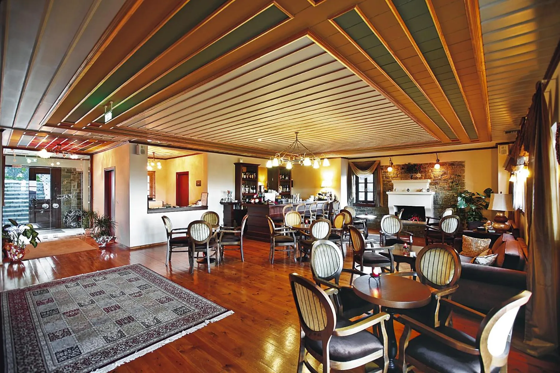 Lounge or bar in Hotel Athina