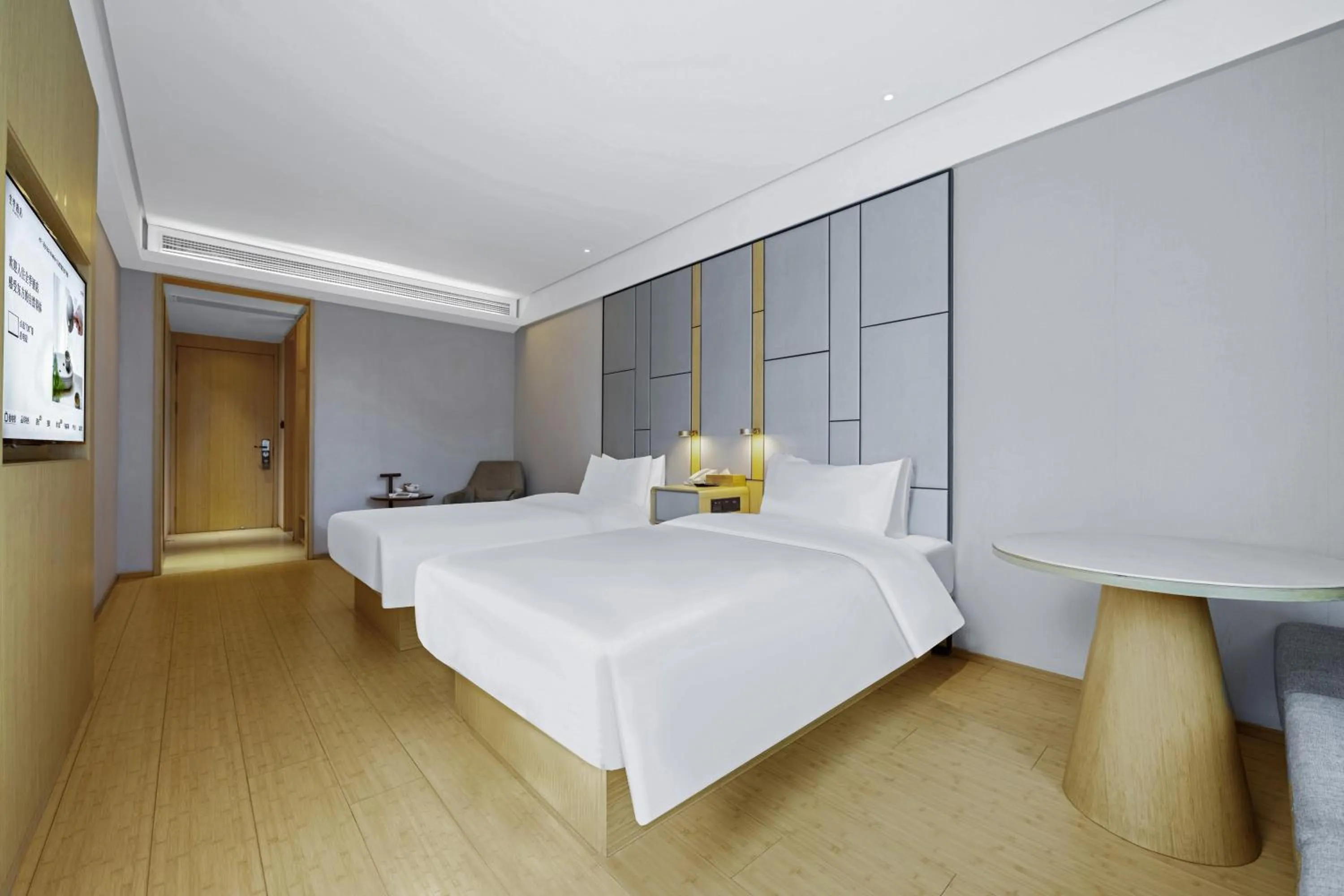 Bed in JI Hotel Shanghai Jinqiao