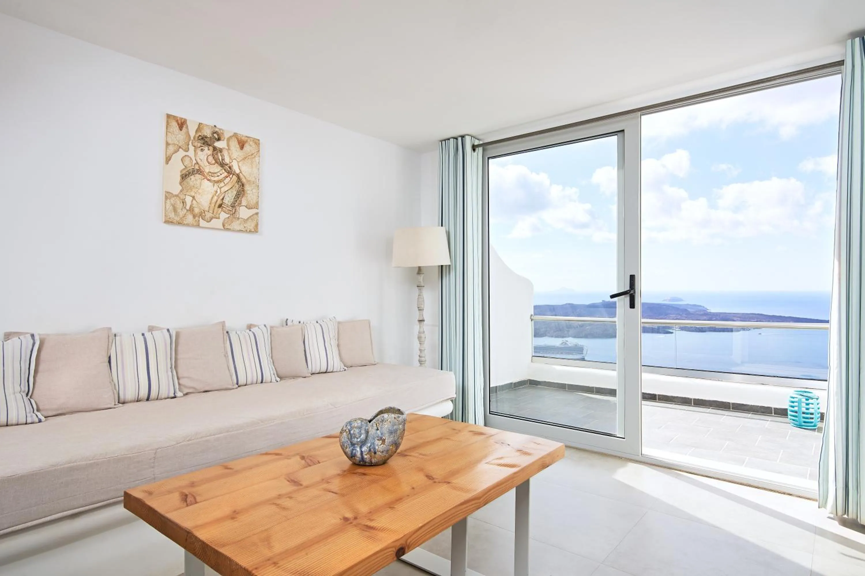 Living room in Agali Houses