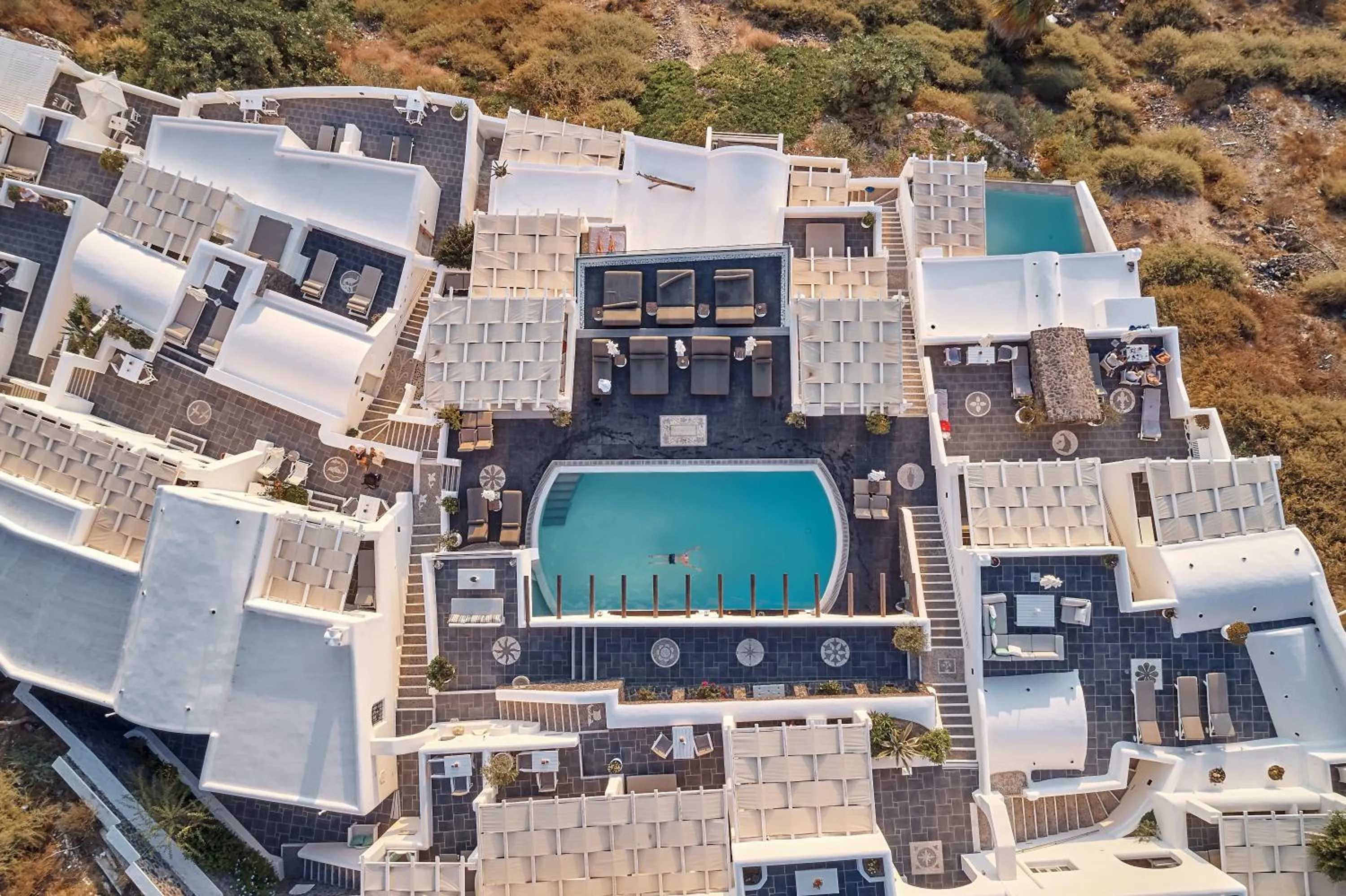 Bird's eye view in Agali Houses